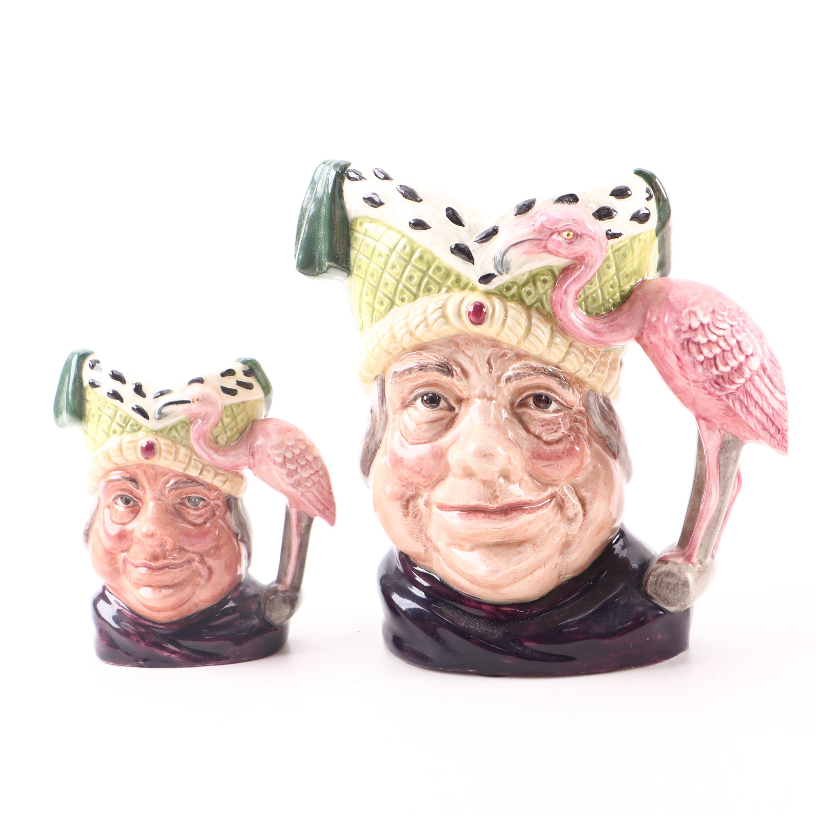 Royal Doulton Character Mugs Complete "Alice In Wonderland" Set