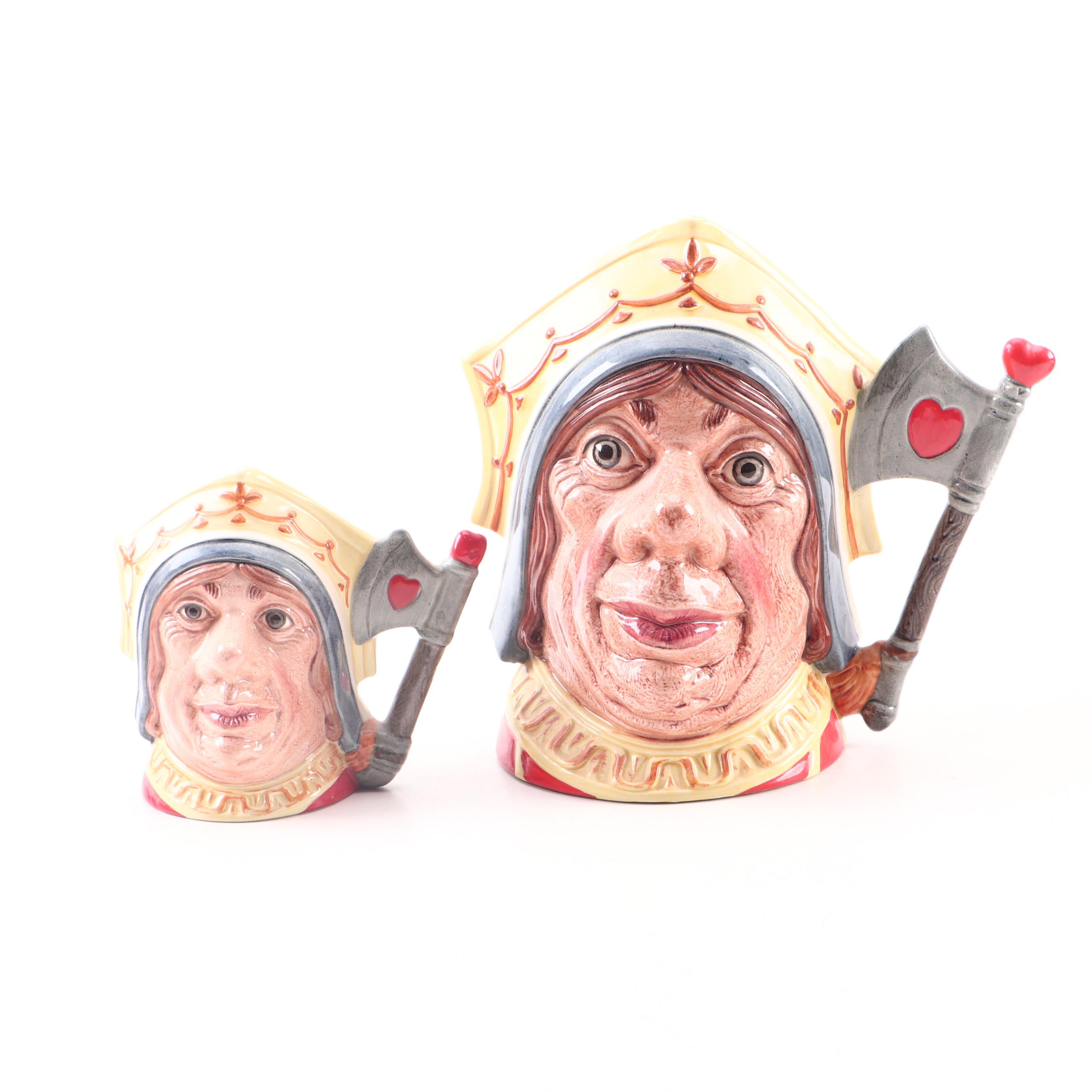 Royal Doulton Character Mugs Complete "Alice In Wonderland" Set