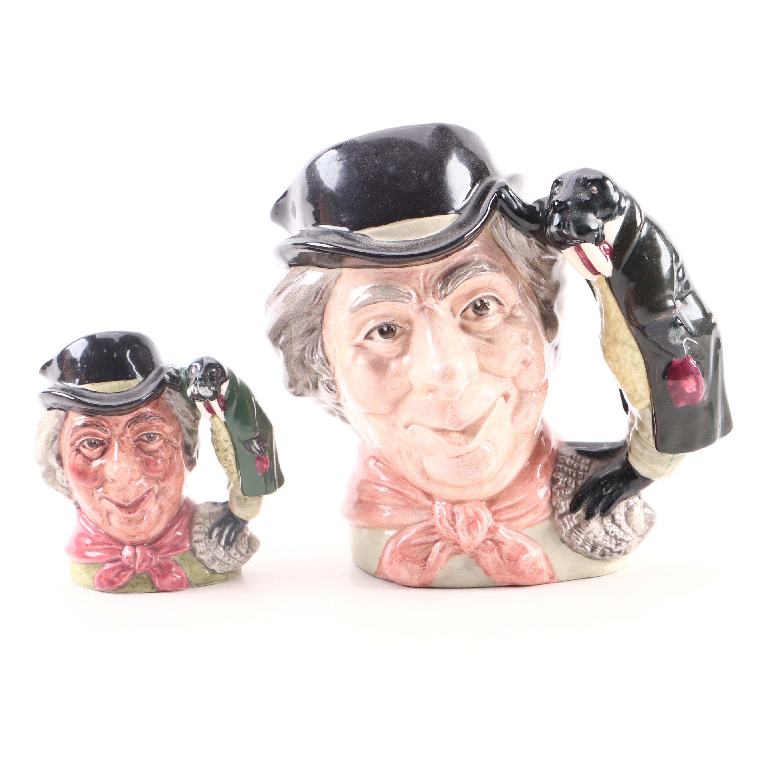 Royal Doulton Character Mugs Complete "Alice In Wonderland" Set