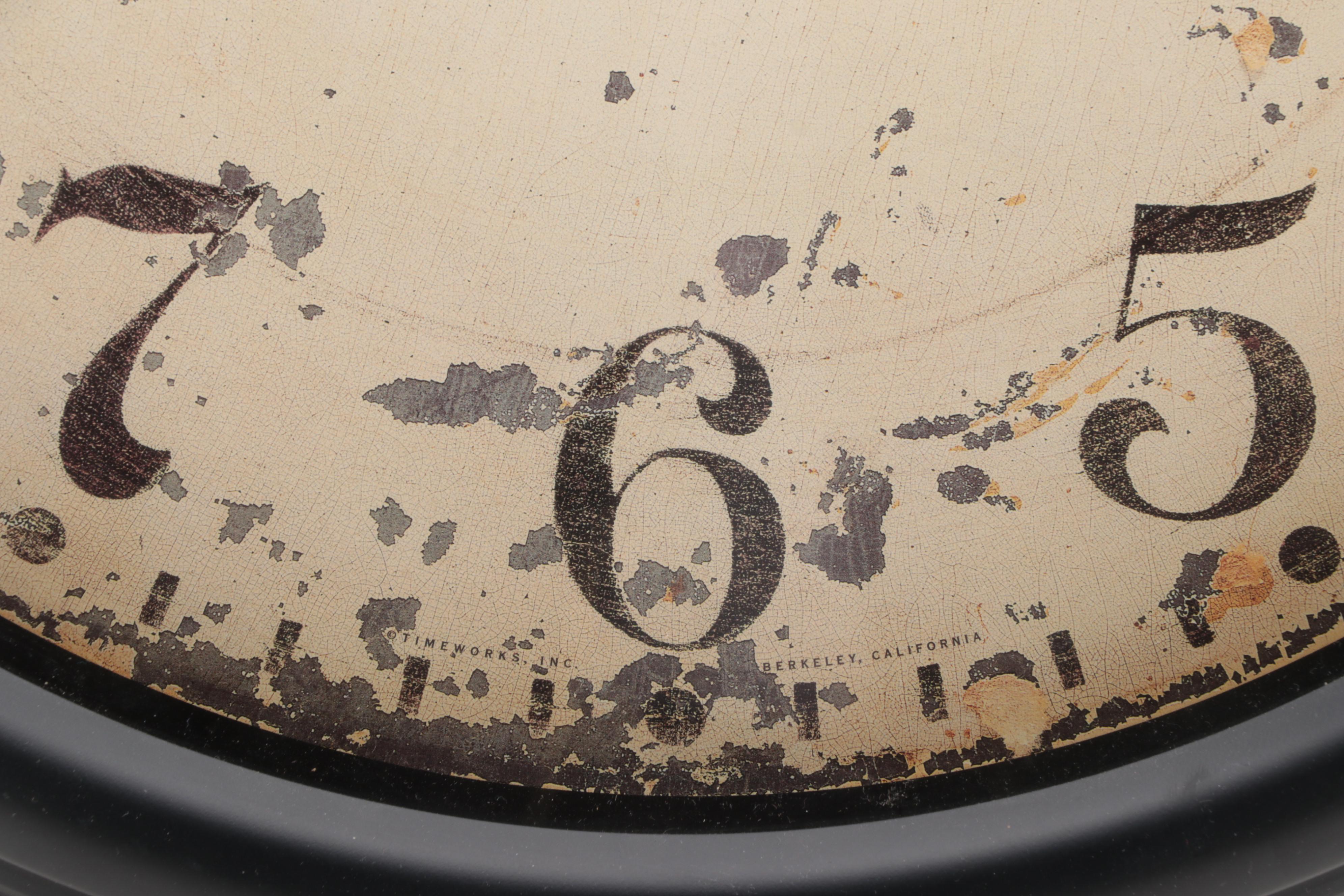 "Ball Watch Co. Cleveland" Wall Mount Clock