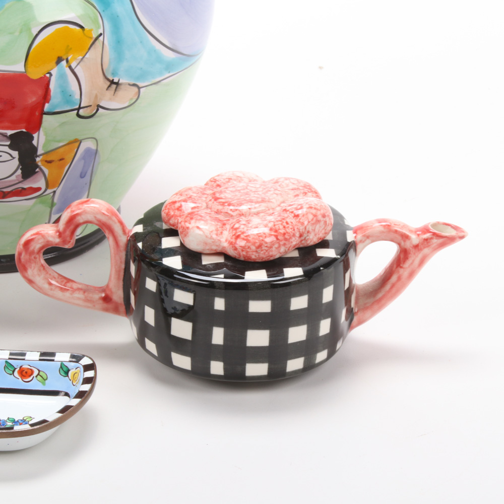 La Musa of Italy, Alexander Ceramics, Kelvin Chen and Other Whimsical Pottery