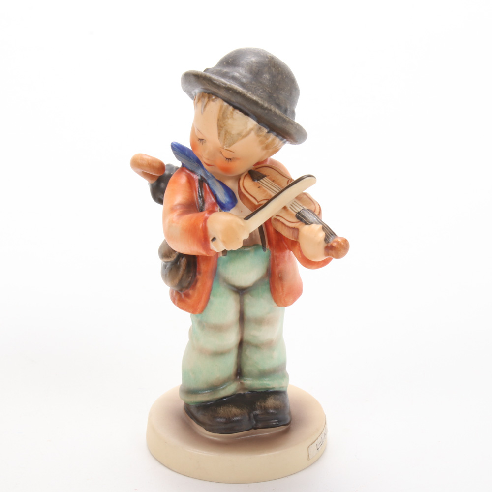 Goebel Hummel Figurines Including "Barnyard Hero," "Little Fiddler," and Others