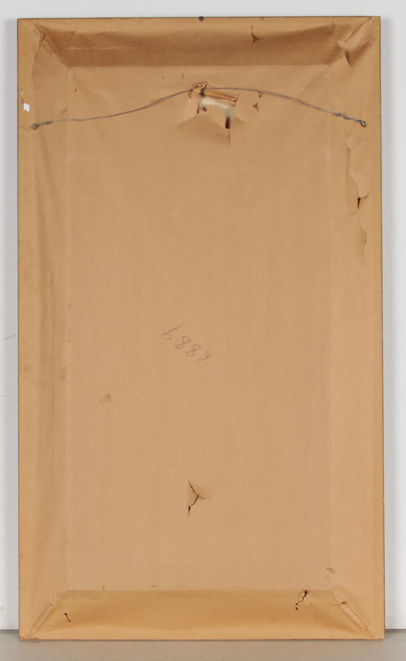 Mary Beich Oil Painting of Boy and Cats, Mid-20th Century