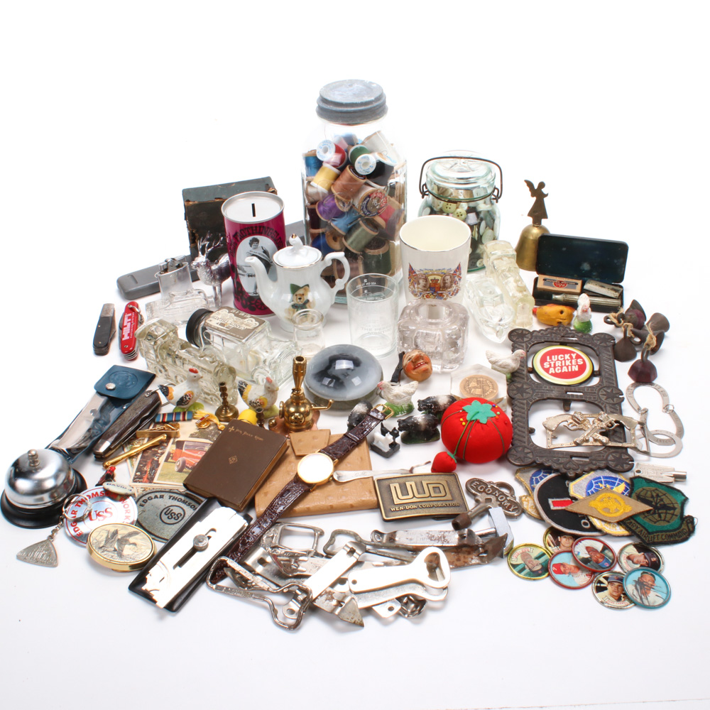 Vintage Advertising, Souvenirs, Collectible Trinkets and More