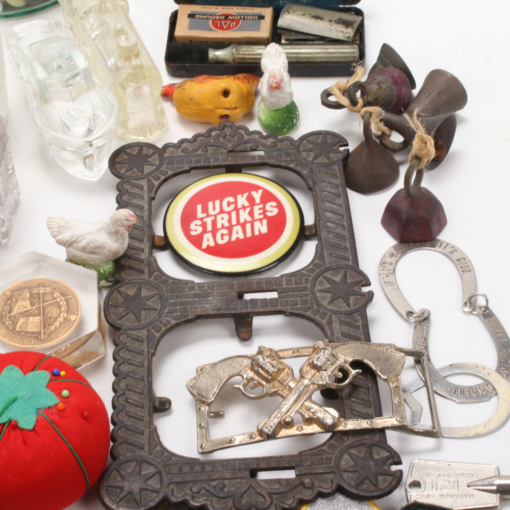 Vintage Advertising, Souvenirs, Collectible Trinkets and More