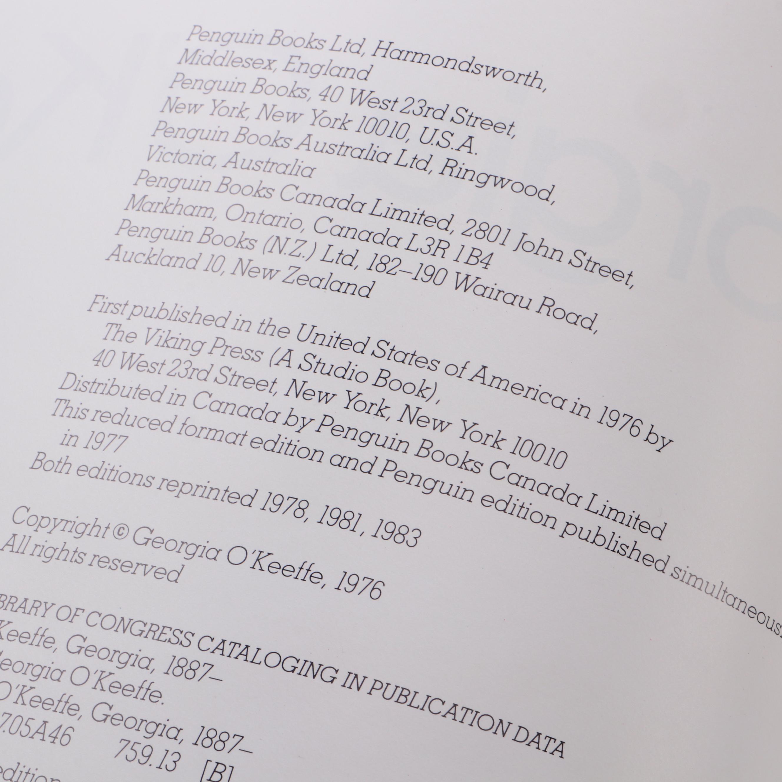 American West and Native American Art Books Including Georgia O'Keeffe