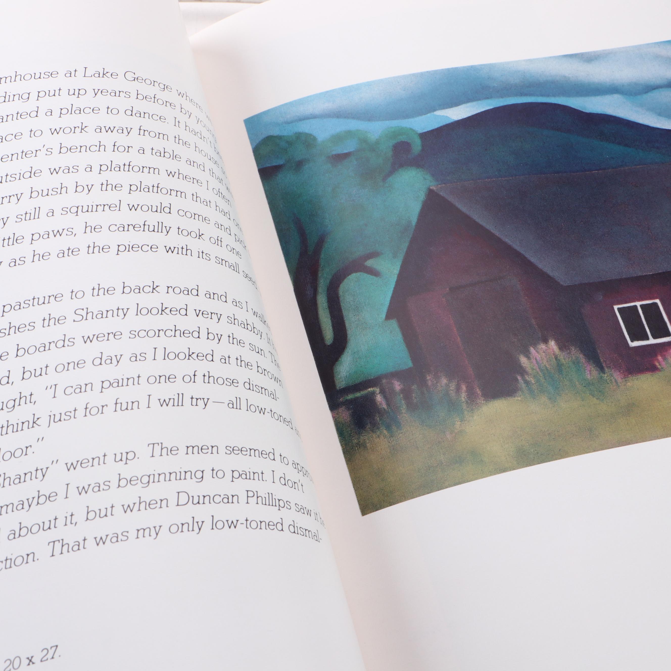 American West and Native American Art Books Including Georgia O'Keeffe