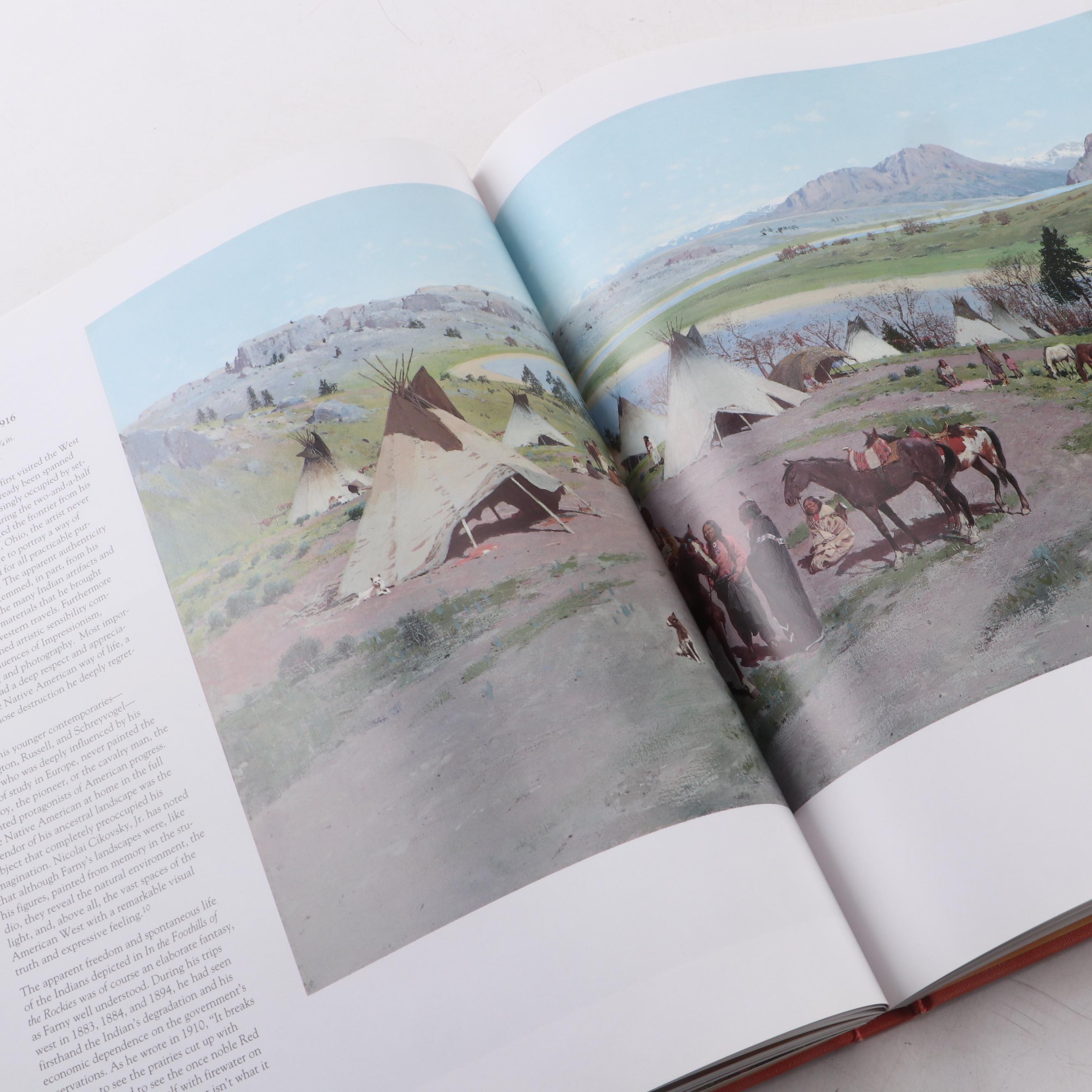 American West and Native American Art Books Including Georgia O'Keeffe