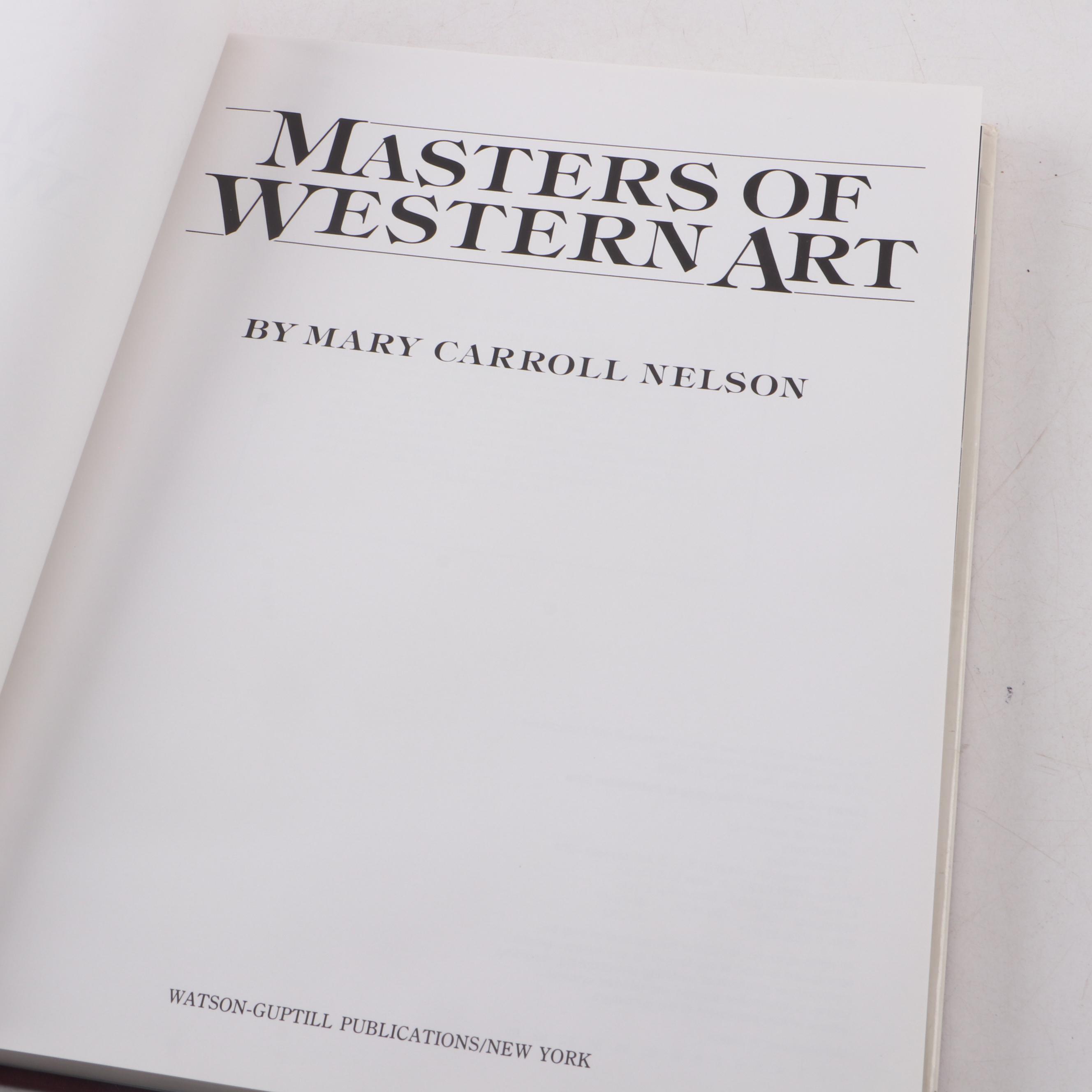 American West and Native American Art Books Including Georgia O'Keeffe