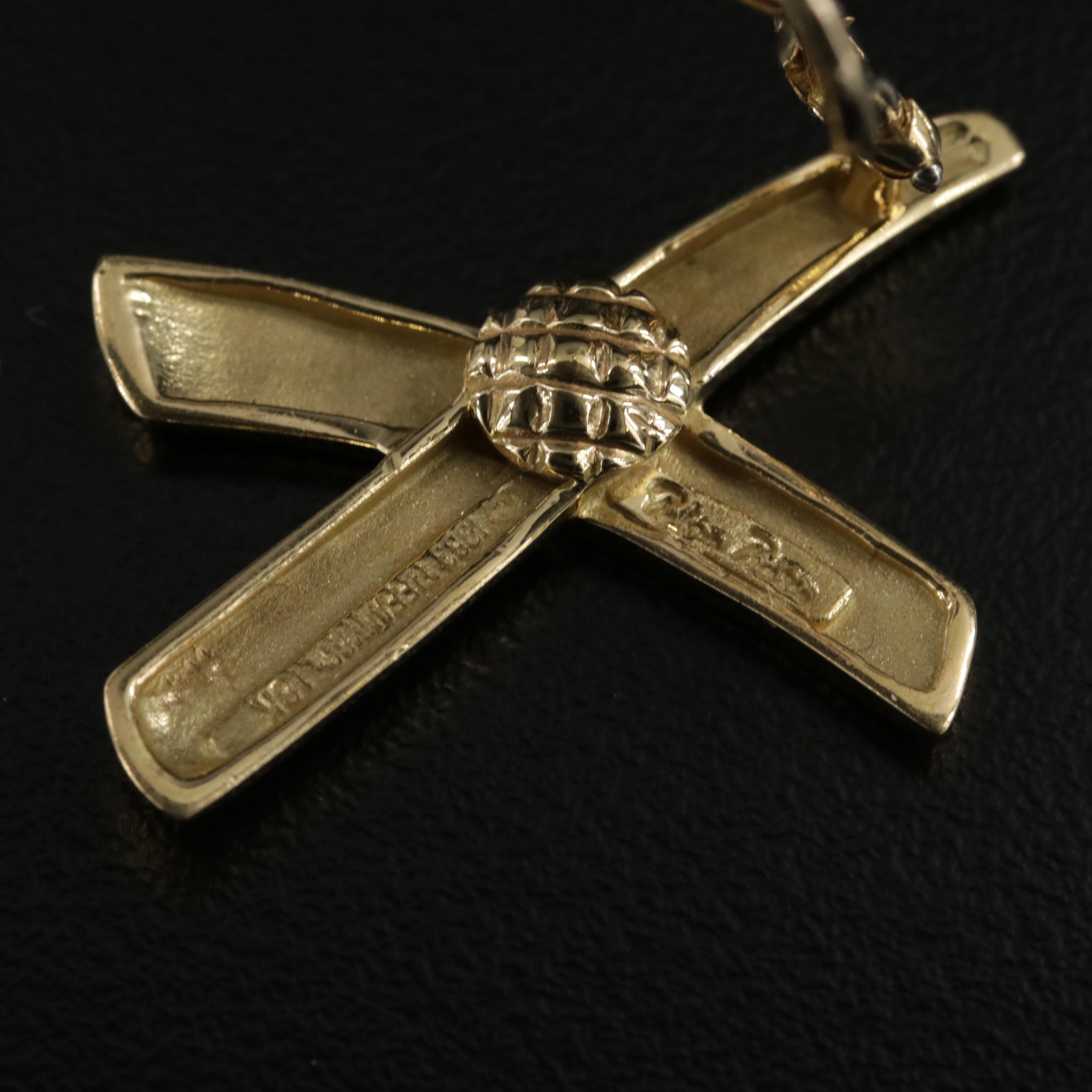 Paloma Picasso for Tiffany & Co. 18K Yellow Gold Graffiti X Earrings