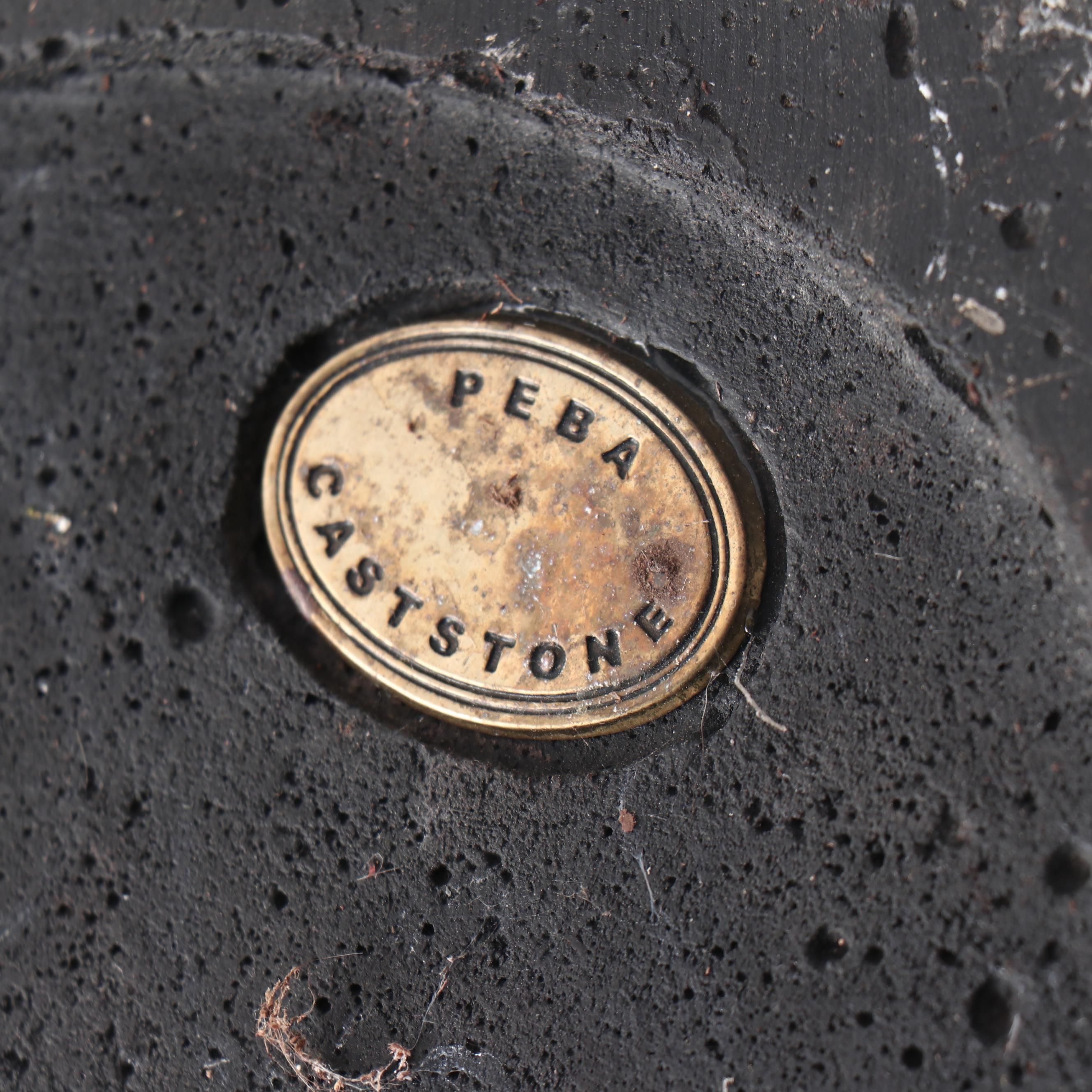 Peba Cast Stone Neoclassical Style Garden Urns with Drainage