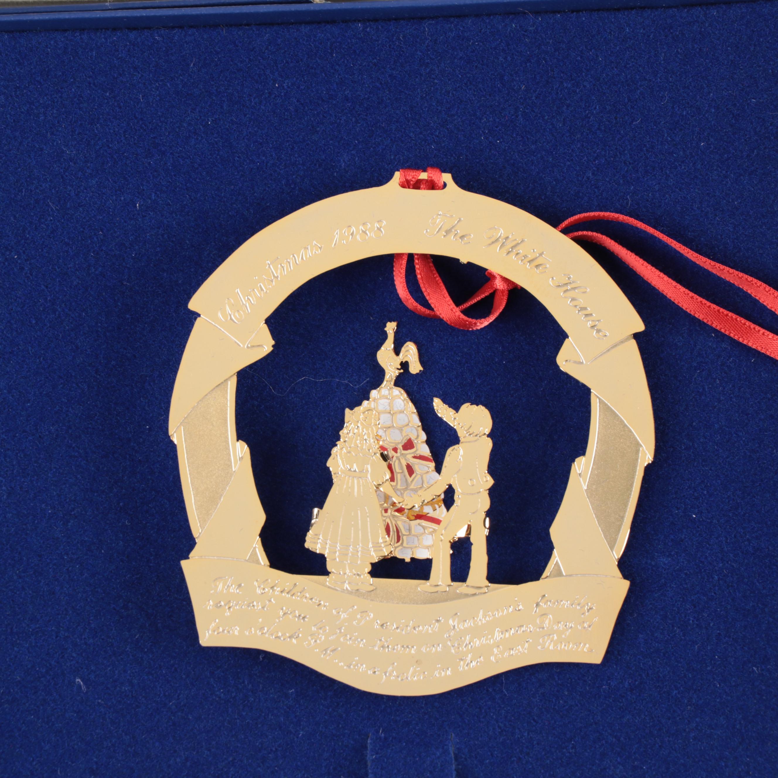 White House Historical Association Christmas Ornaments