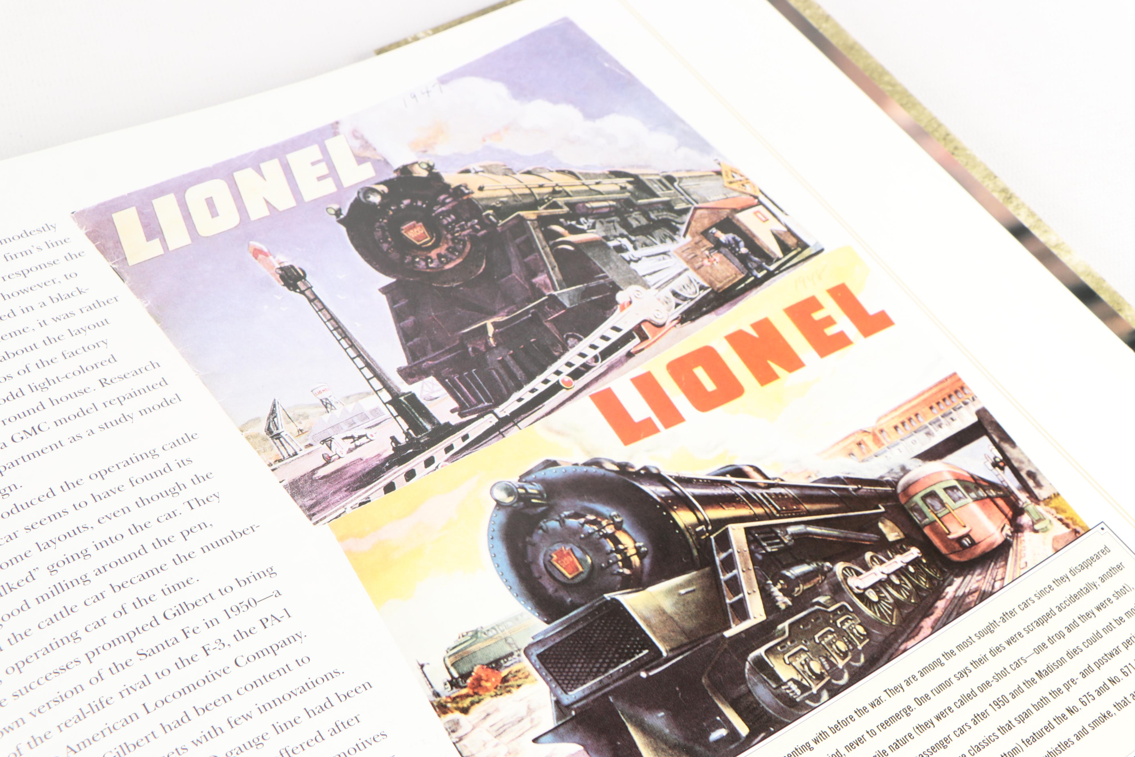 Toy Train Collecting Books Including "The Lionel Legend: An American Icon"
