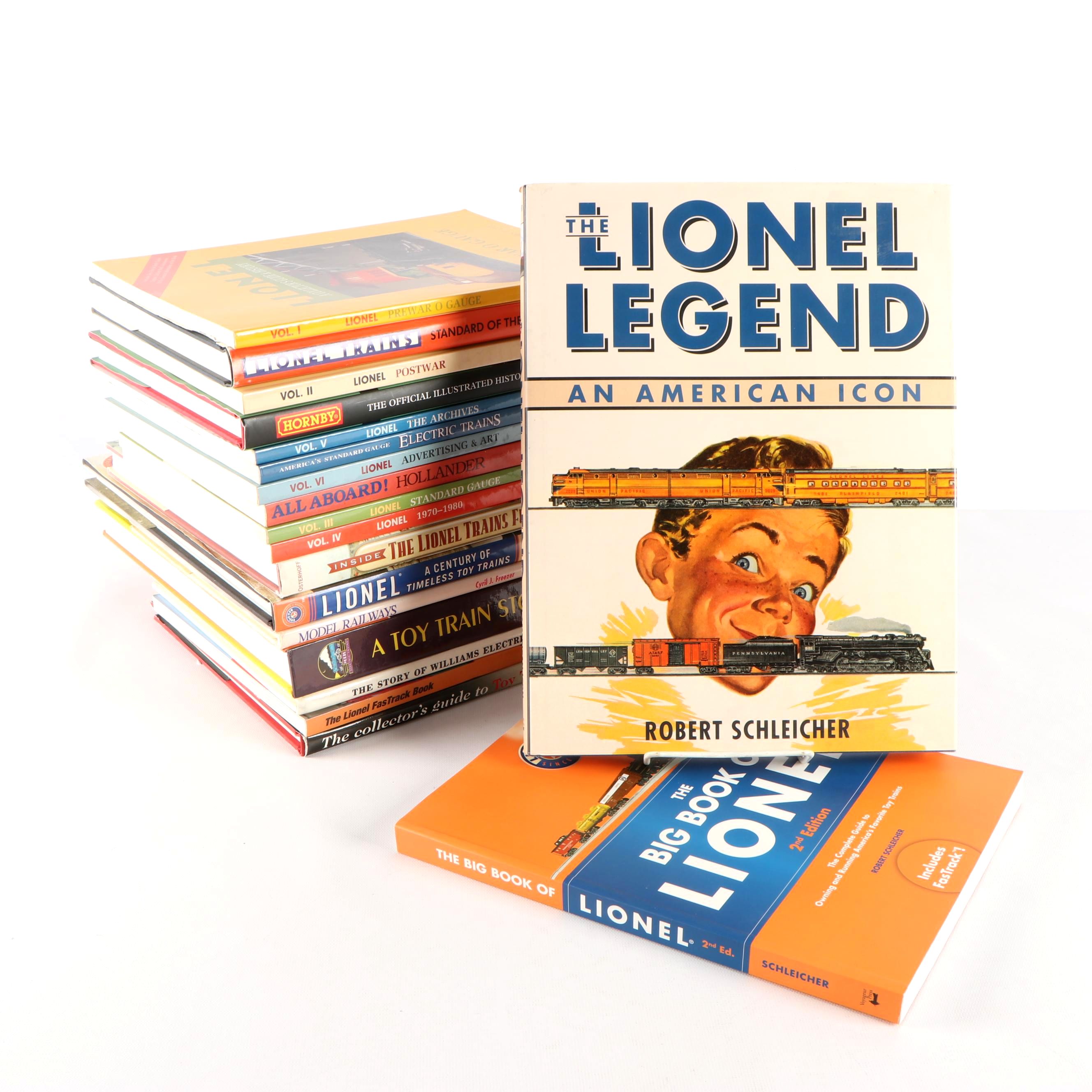 Toy Train Collecting Books Including "The Lionel Legend: An American Icon"