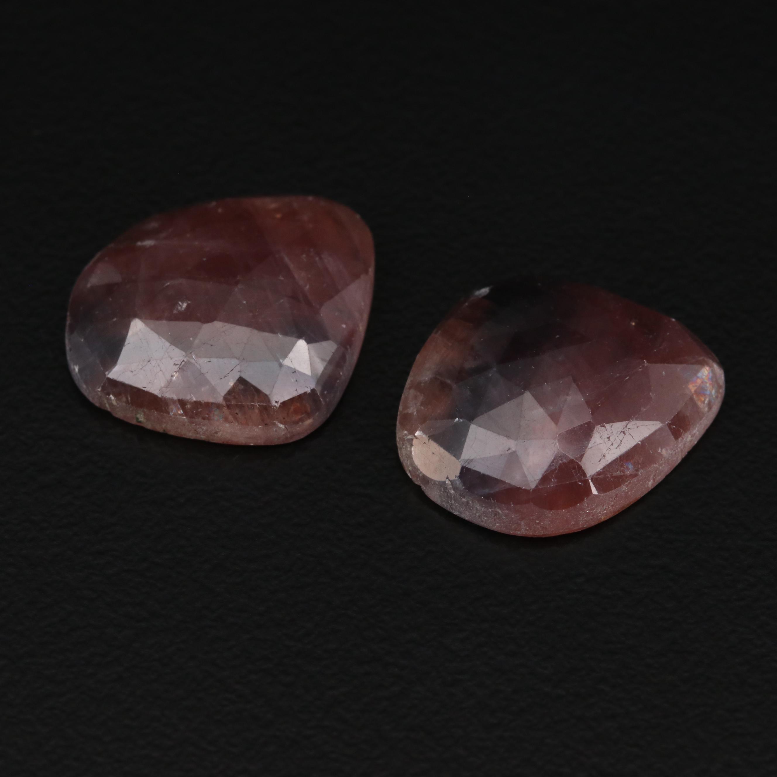 Loose 29.64 CTW Corundum Cabochons