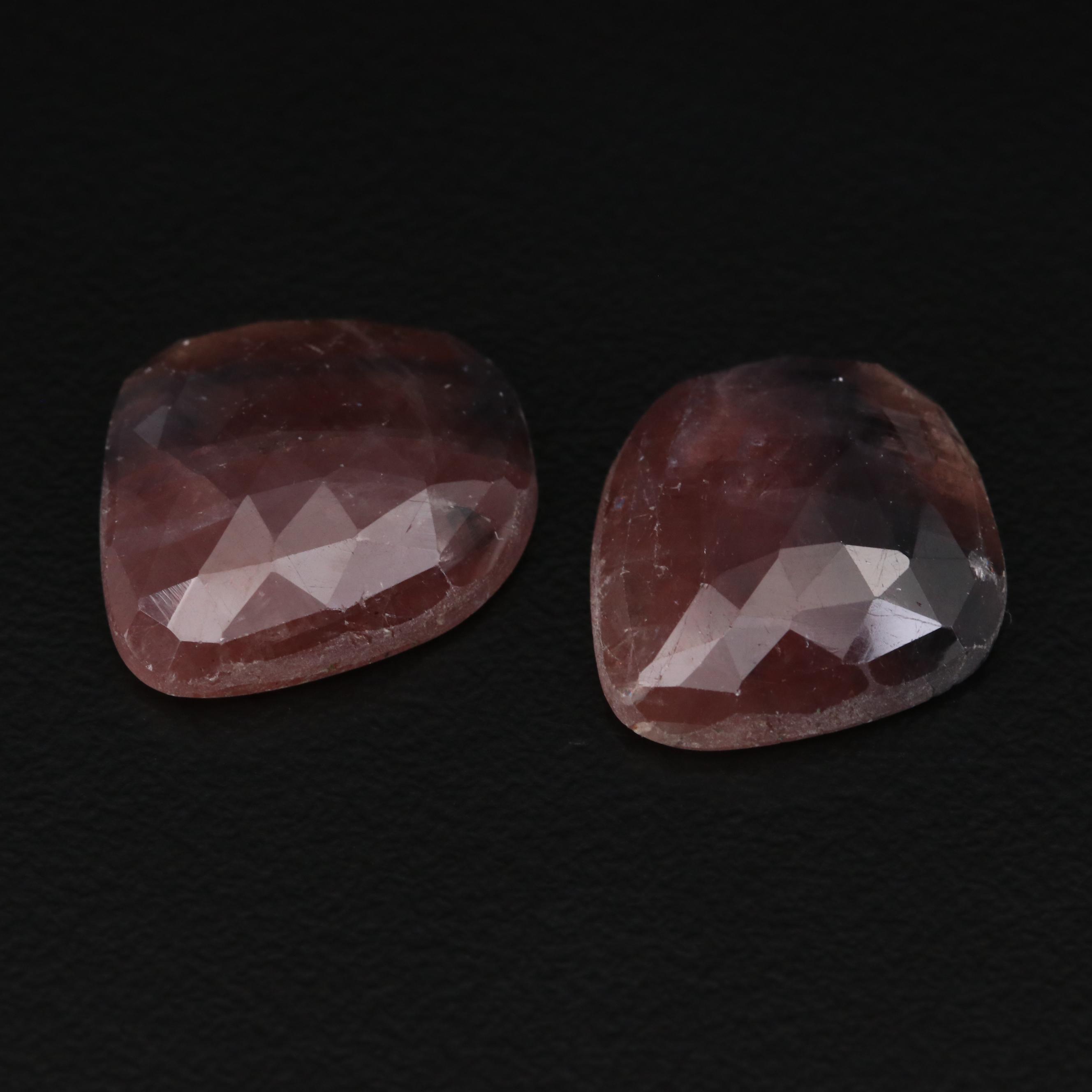Loose 29.64 CTW Corundum Cabochons