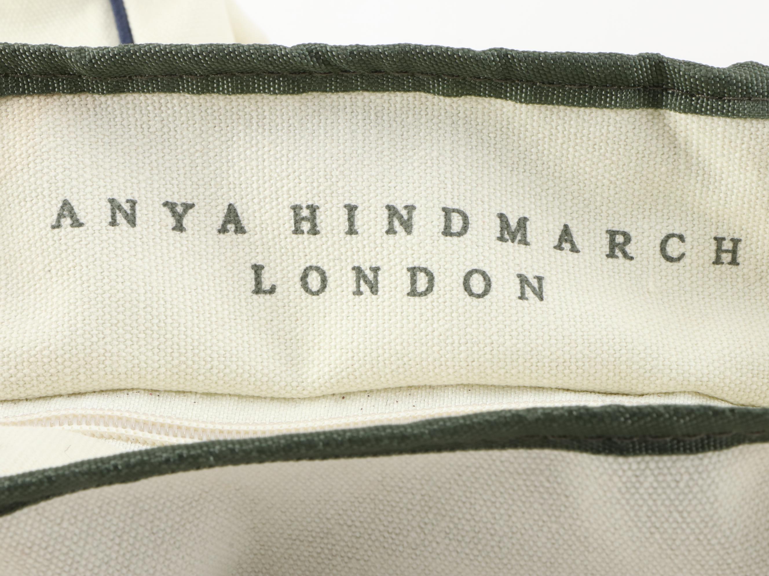 Anya Hindmarch "I'm Not a Plastic Bag" Canvas Totes
