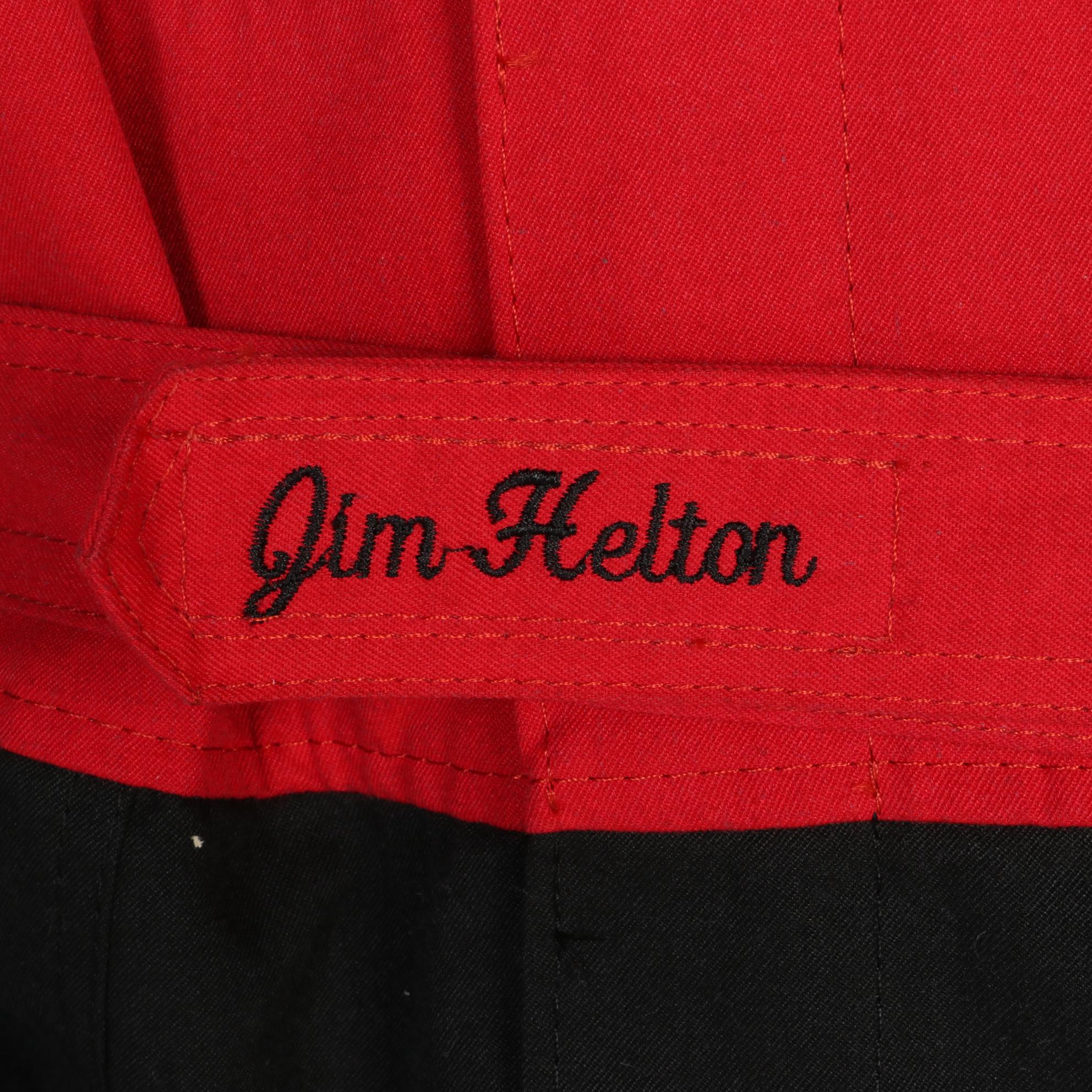 Samuel "Sam" Schmidt Signed Indy Legends Series Auto Racing Jumpsuit