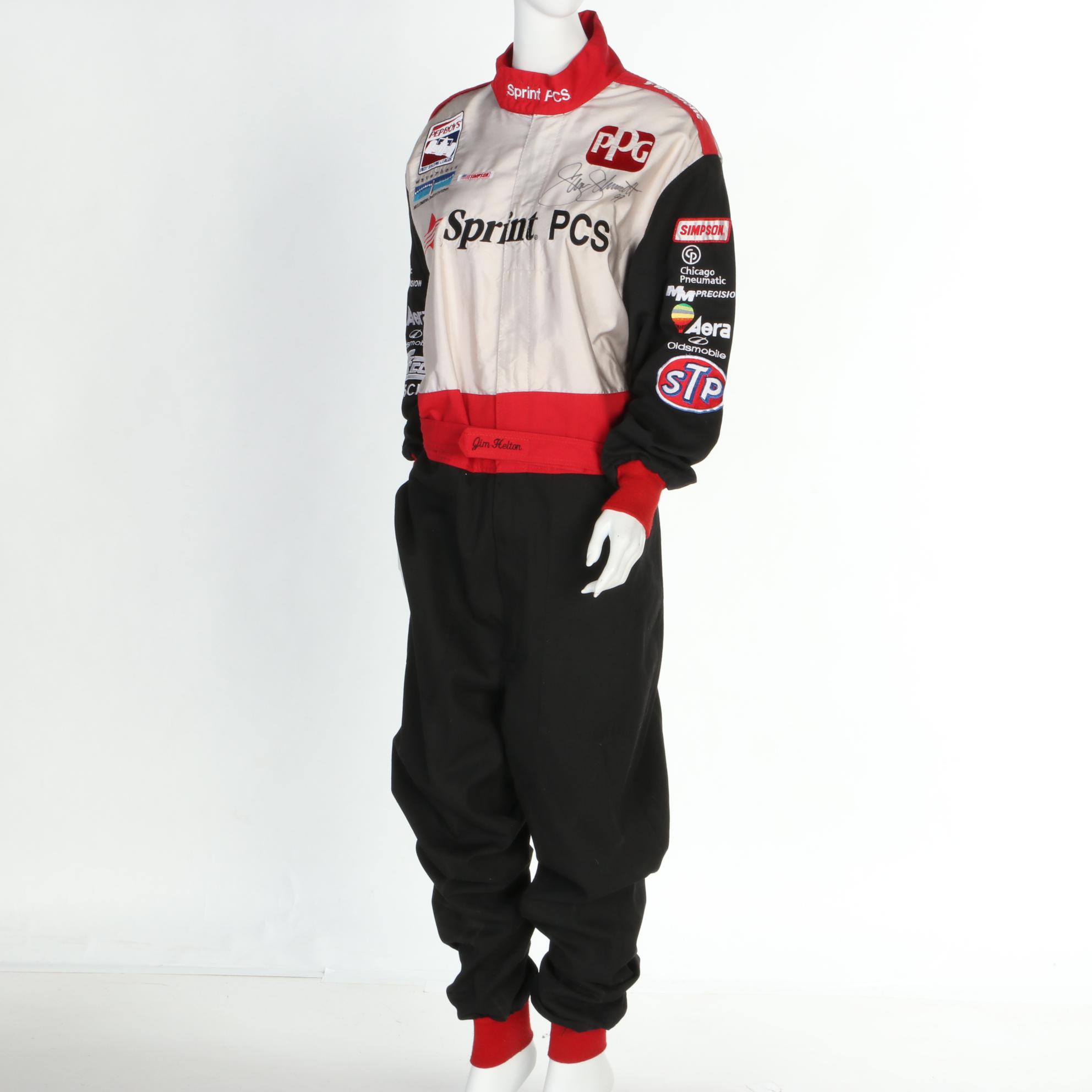 Samuel "Sam" Schmidt Signed Indy Legends Series Auto Racing Jumpsuit