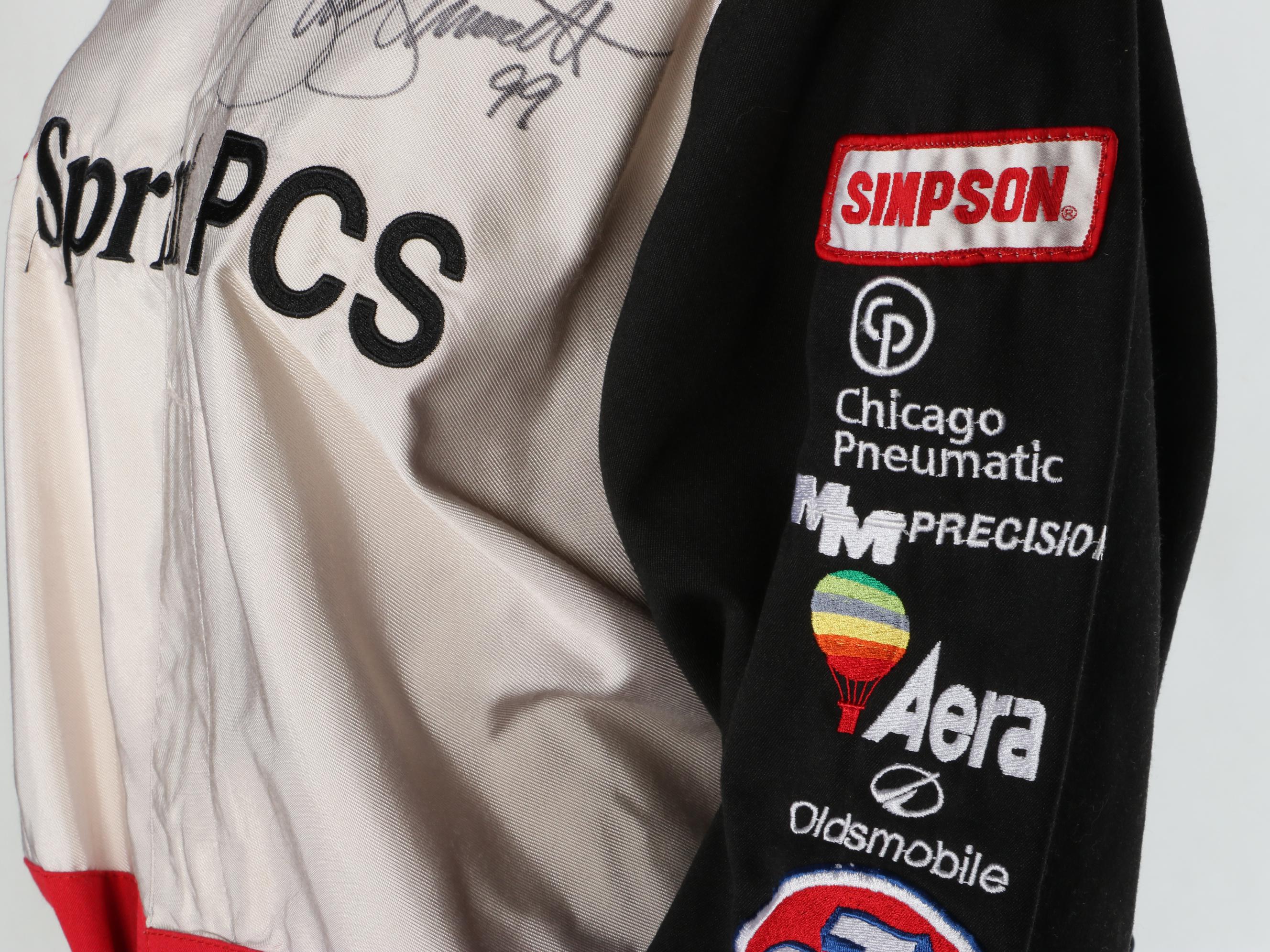 Samuel "Sam" Schmidt Signed Indy Legends Series Auto Racing Jumpsuit