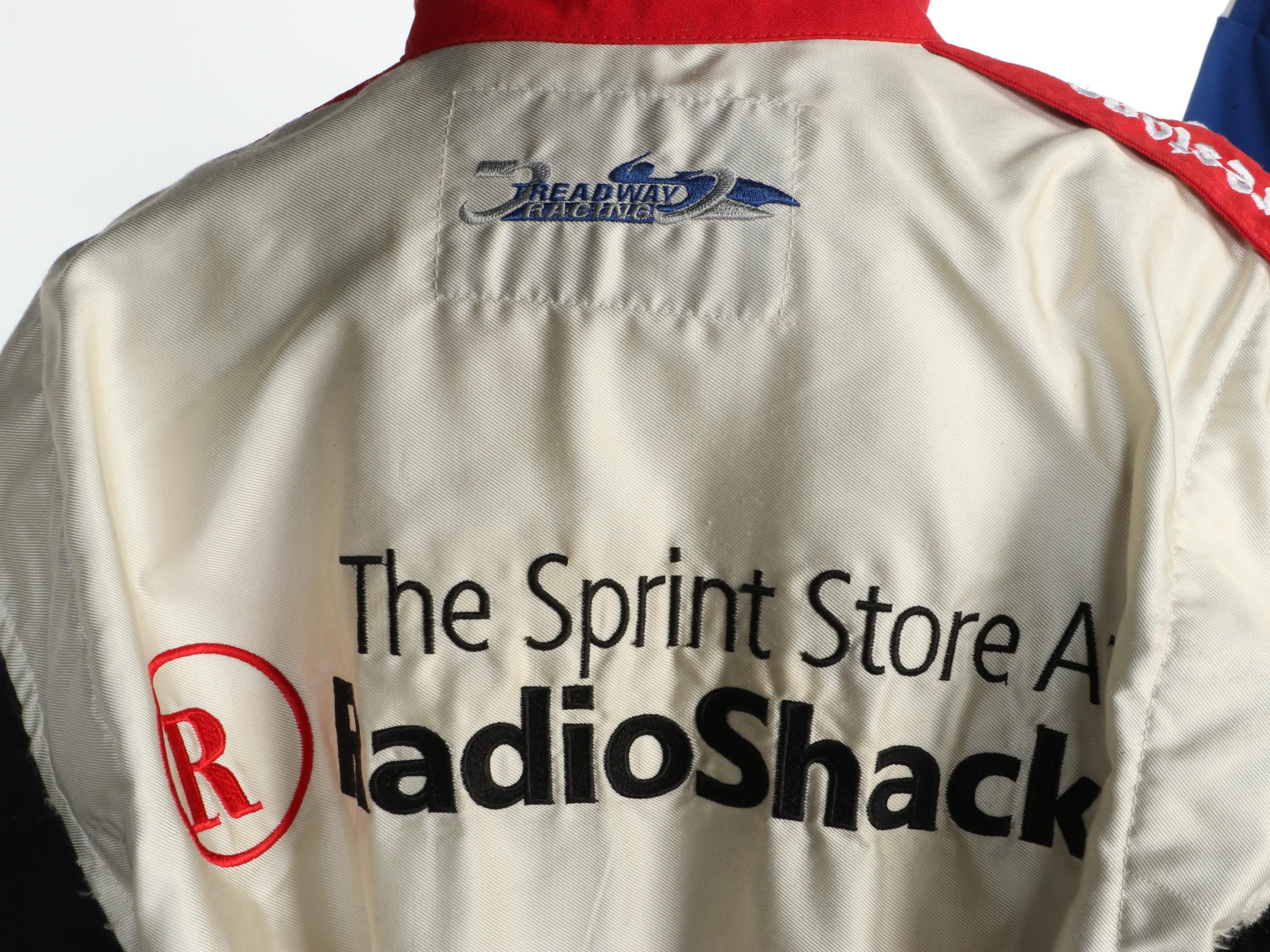 Arie Luyendyk Signed Simpson Racing Products Custom Suit and Shirts
