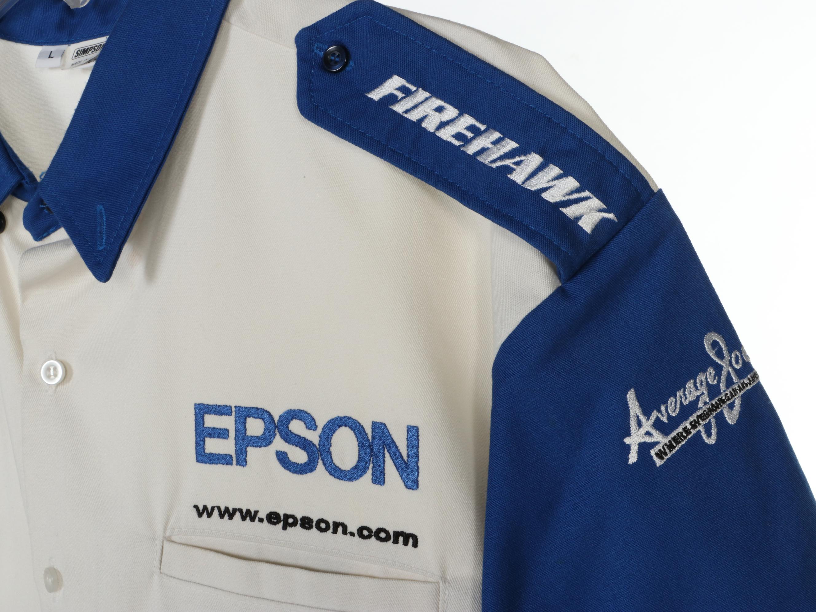 Arie Luyendyk Signed Simpson Racing Products Custom Suit and Shirts