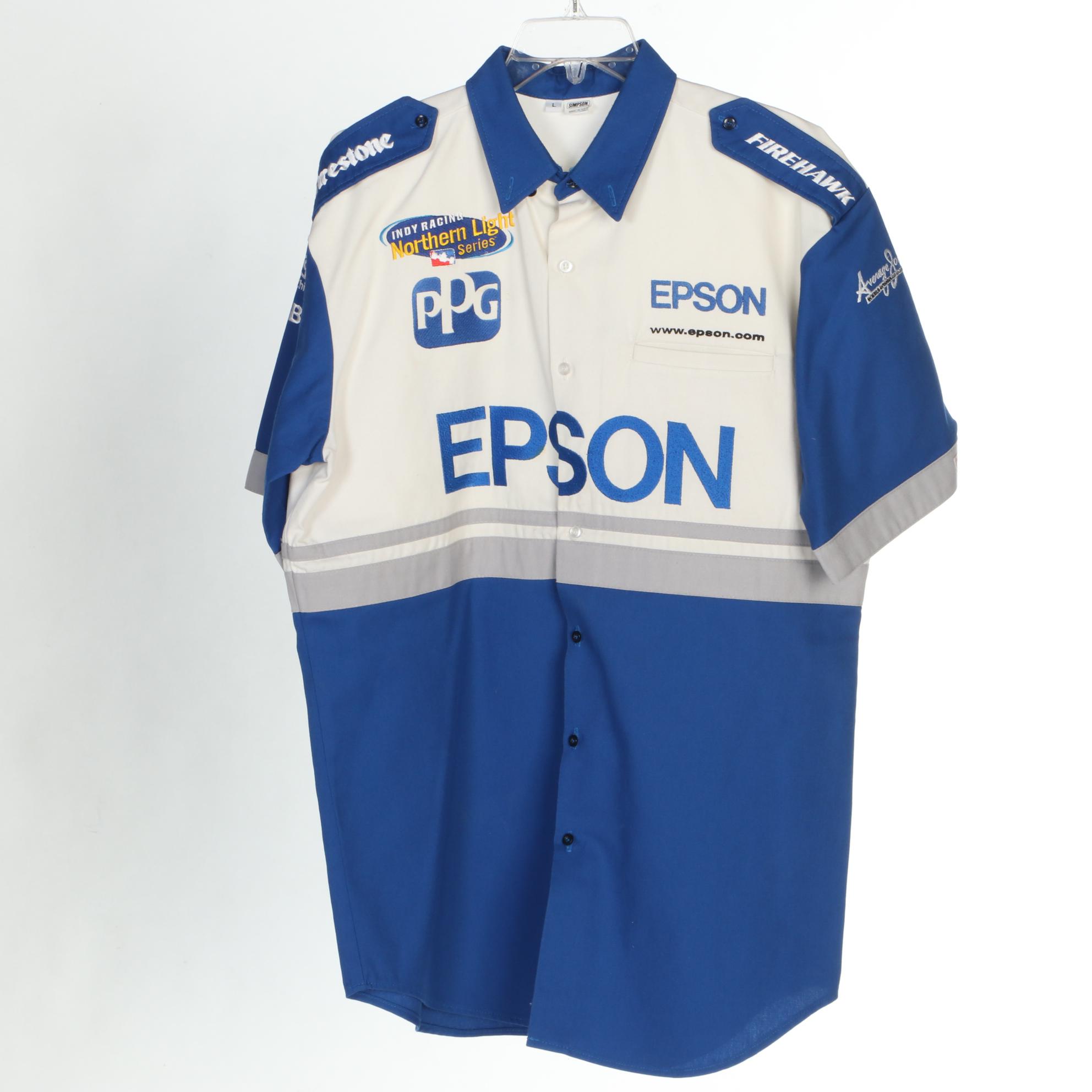 Arie Luyendyk Signed Simpson Racing Products Custom Suit and Shirts