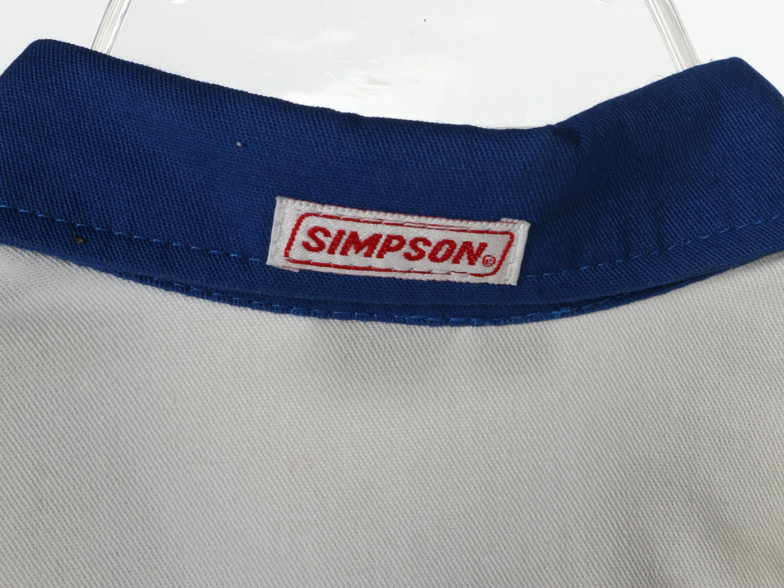 Arie Luyendyk Signed Simpson Racing Products Custom Suit and Shirts