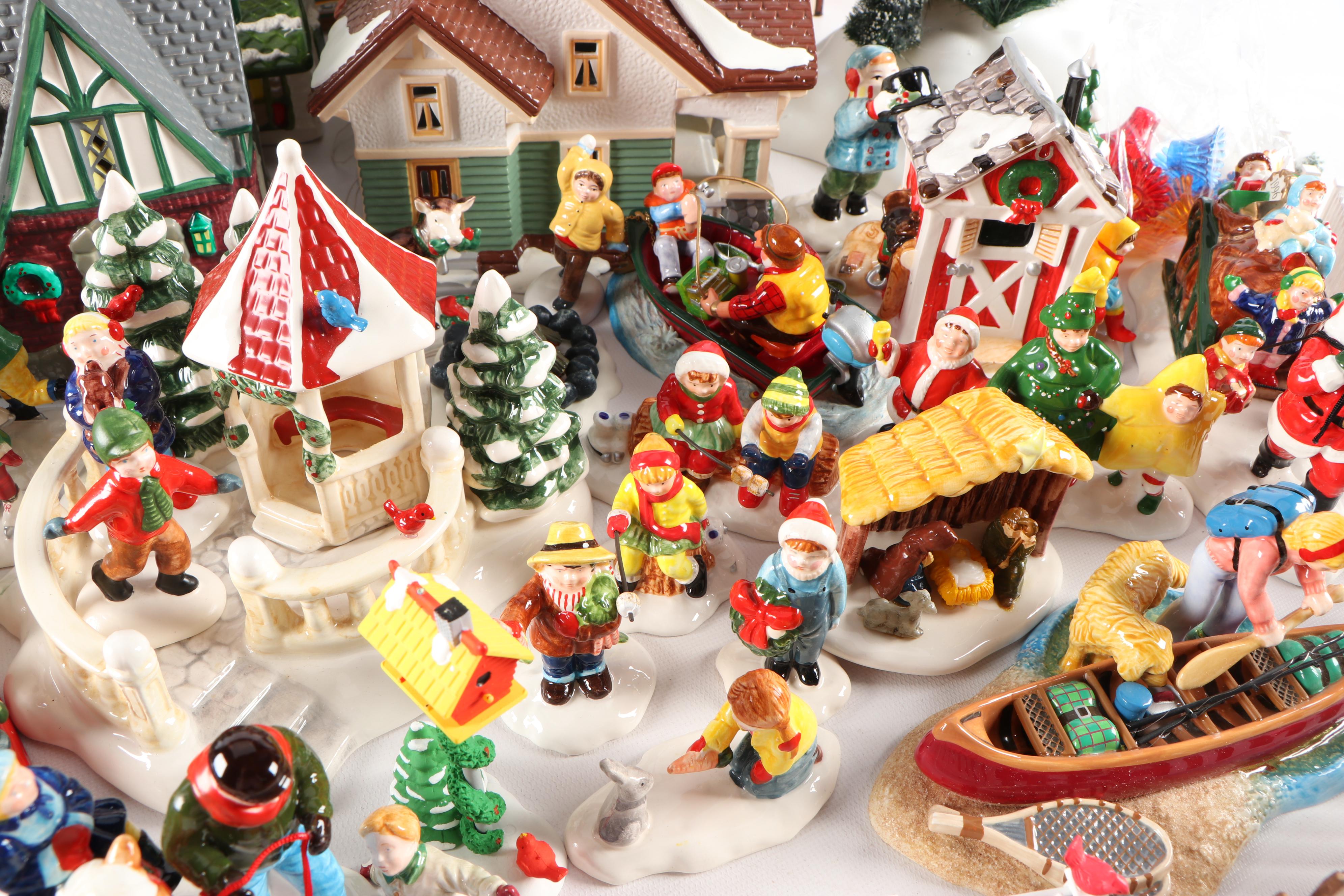 Department 56 "Snow Village" Houses and Accessories and Other Christmas Decor