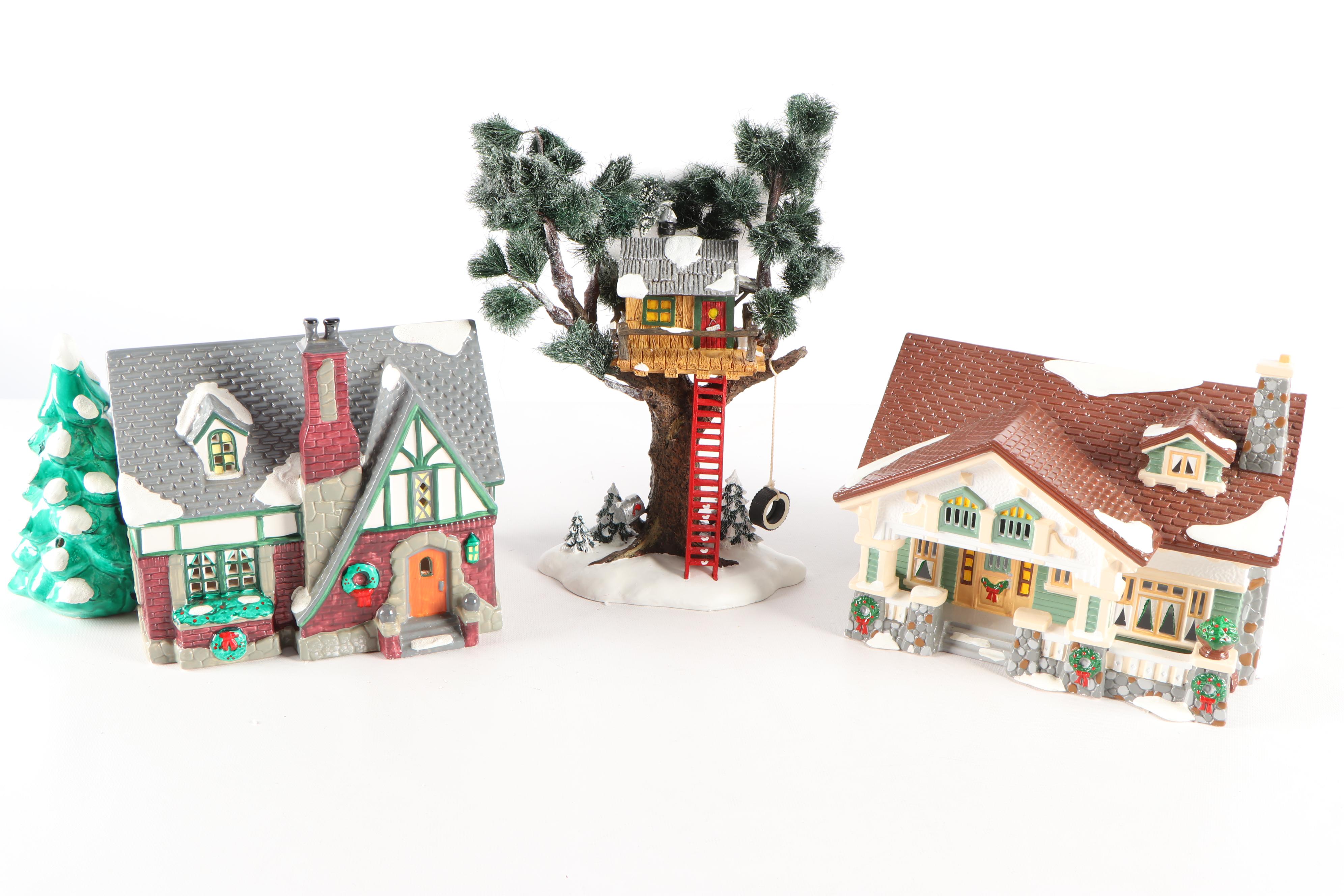 Department 56 "Snow Village" Houses and Accessories and Other Christmas Decor
