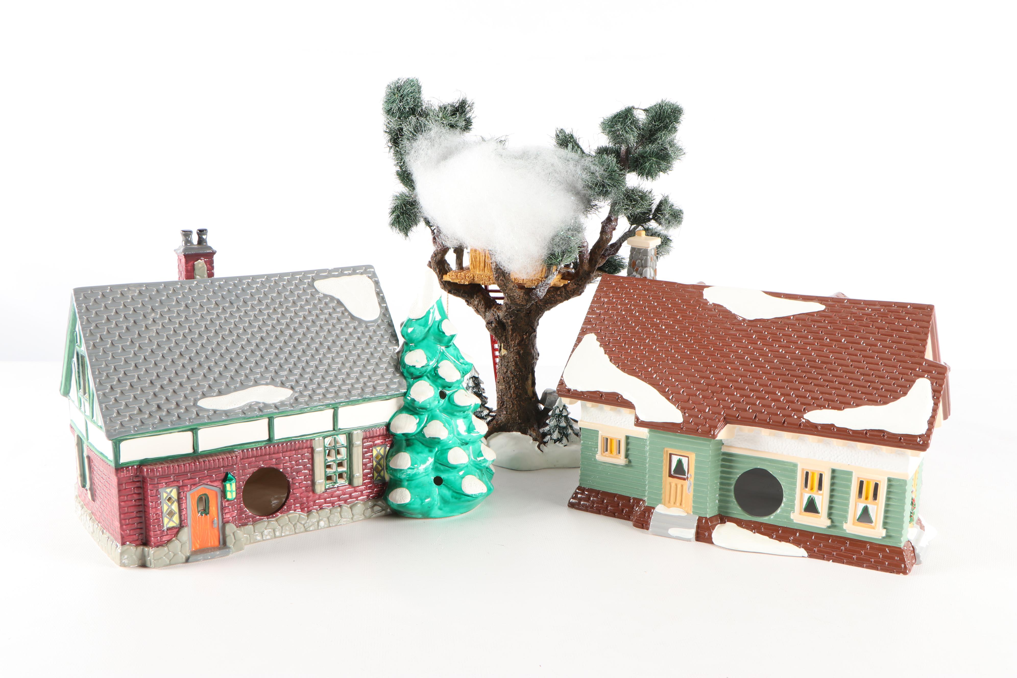 Department 56 "Snow Village" Houses and Accessories and Other Christmas Decor