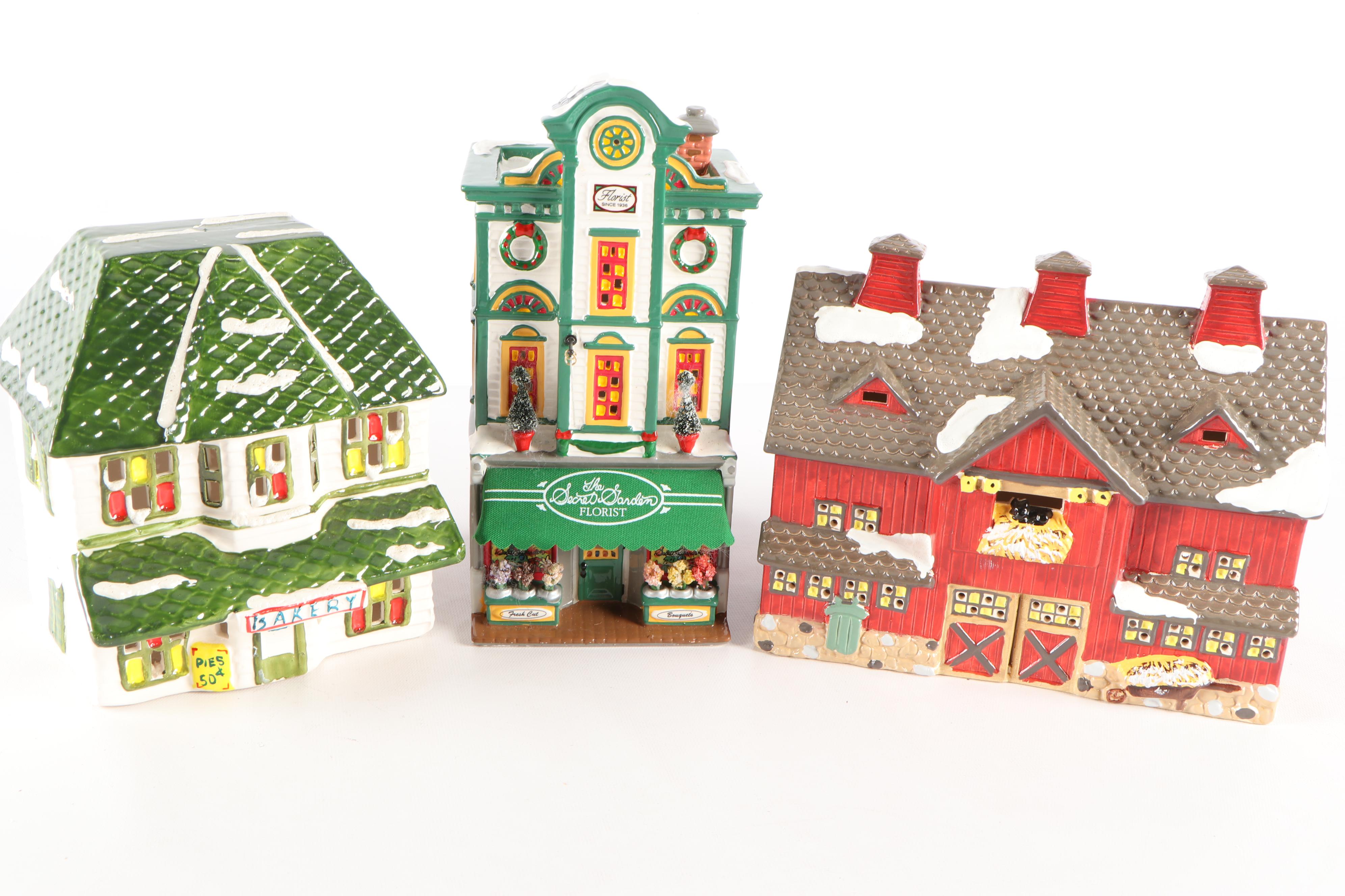 Department 56 "Snow Village" Houses and Accessories and Other Christmas Decor