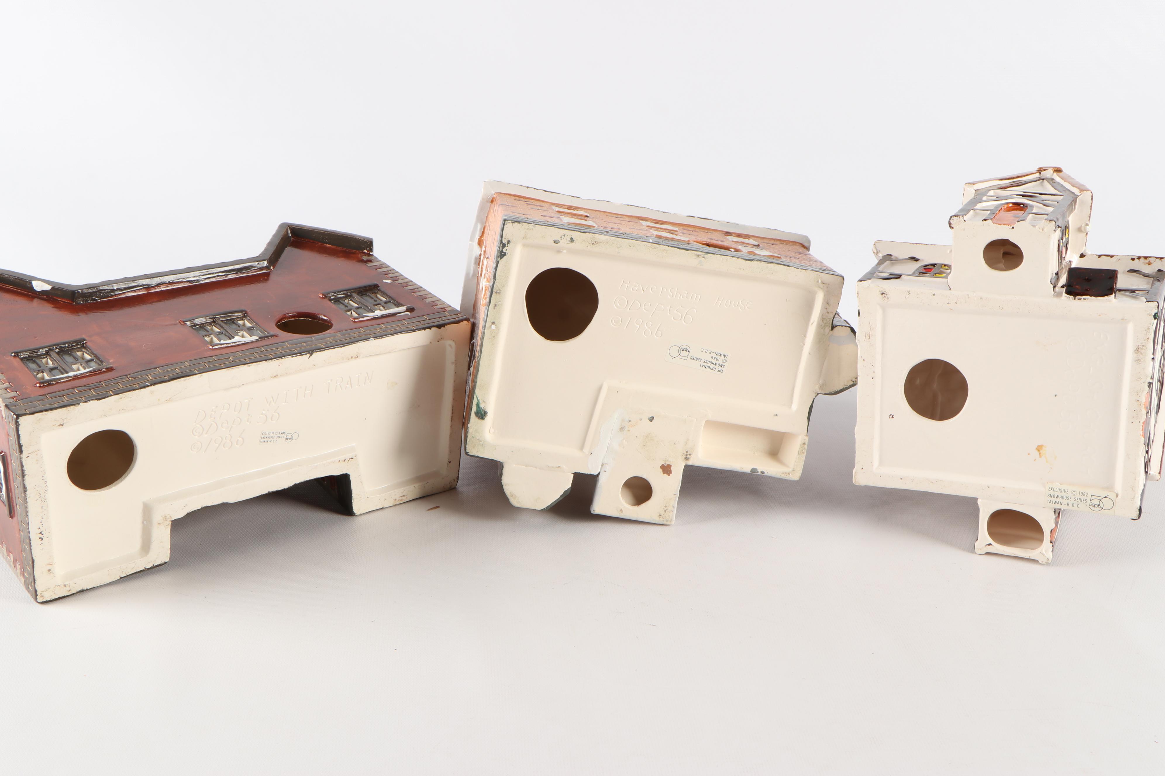 Department 56 "Snow Village" Houses and Accessories and Other Christmas Decor