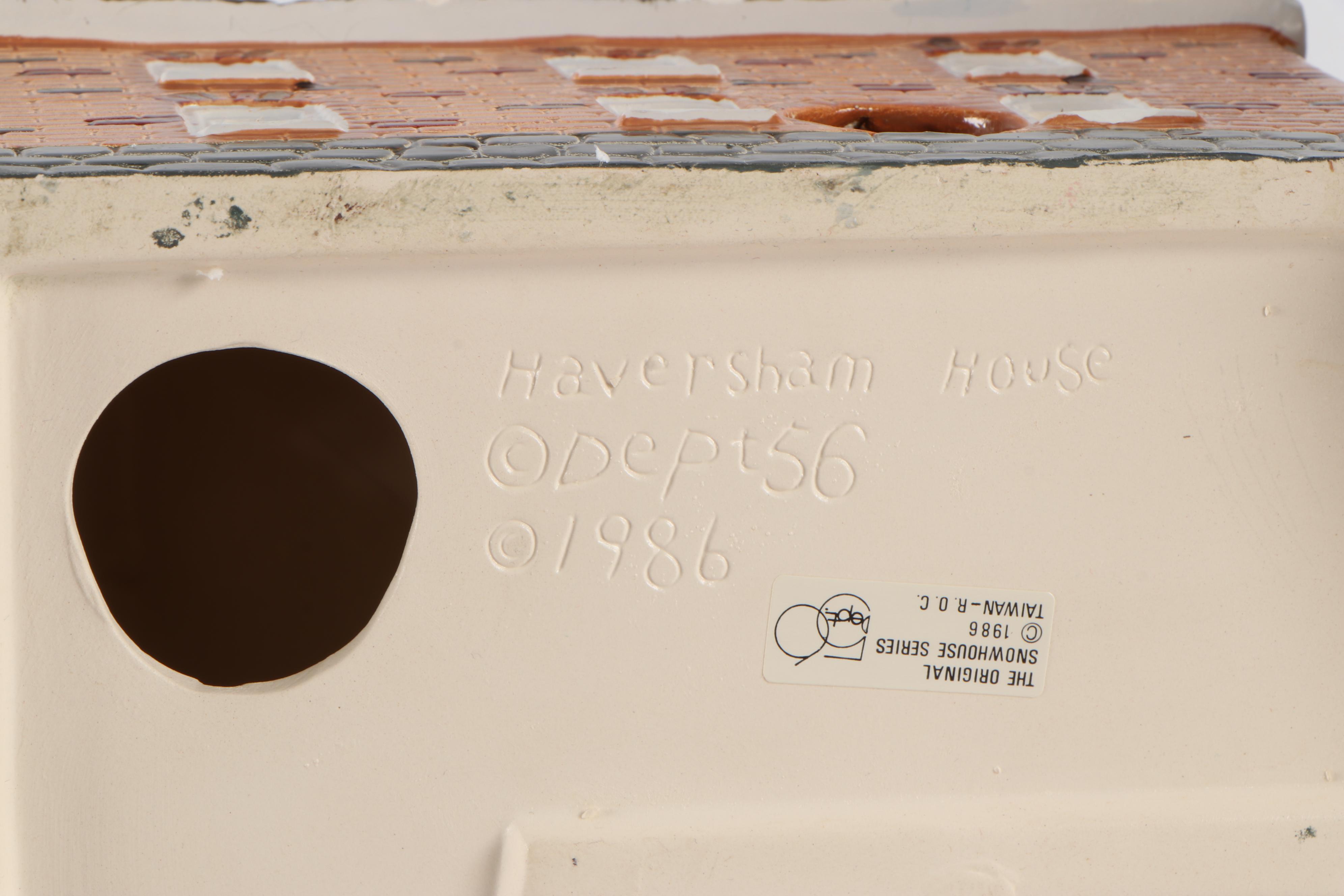 Department 56 "Snow Village" Houses and Accessories and Other Christmas Decor