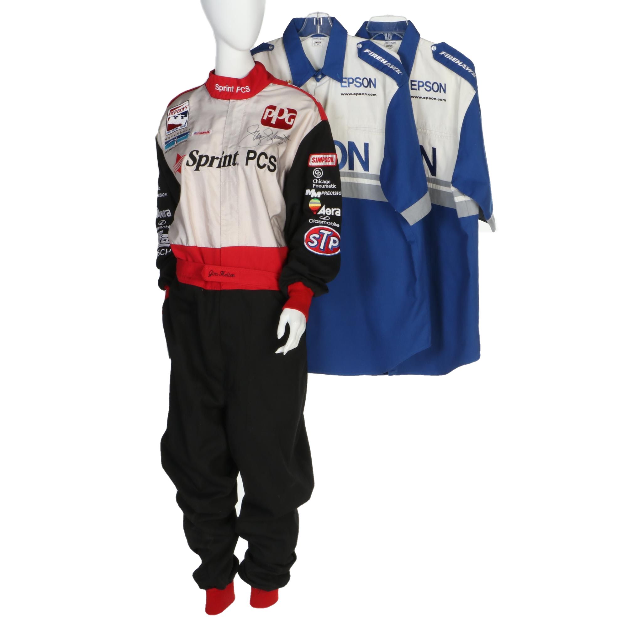Samuel "Sam" Schmidt Signed Indy Legends Series Auto Racing Jumpsuit