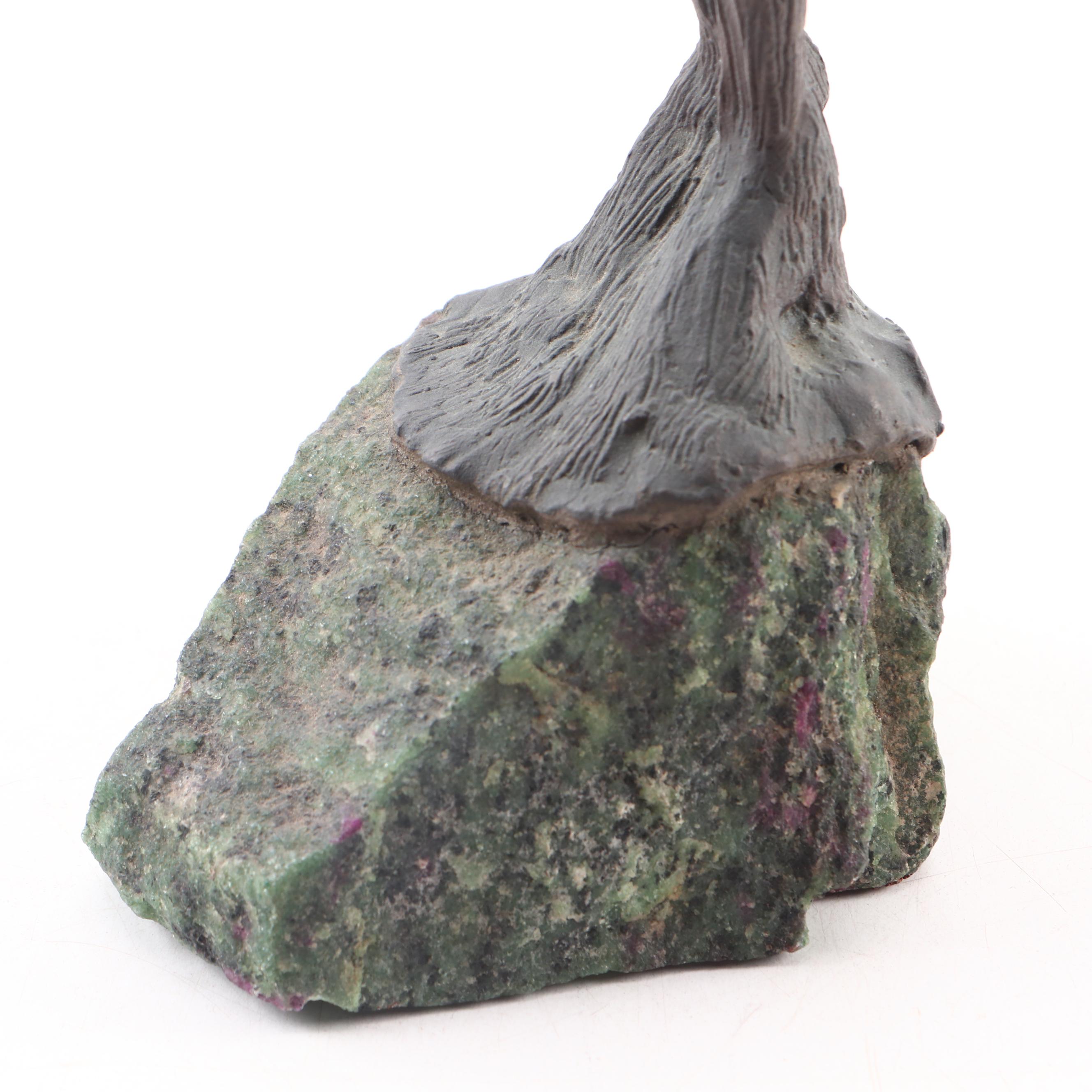 Giulio Sforza Modern Bronze Sculpture of Female Figure