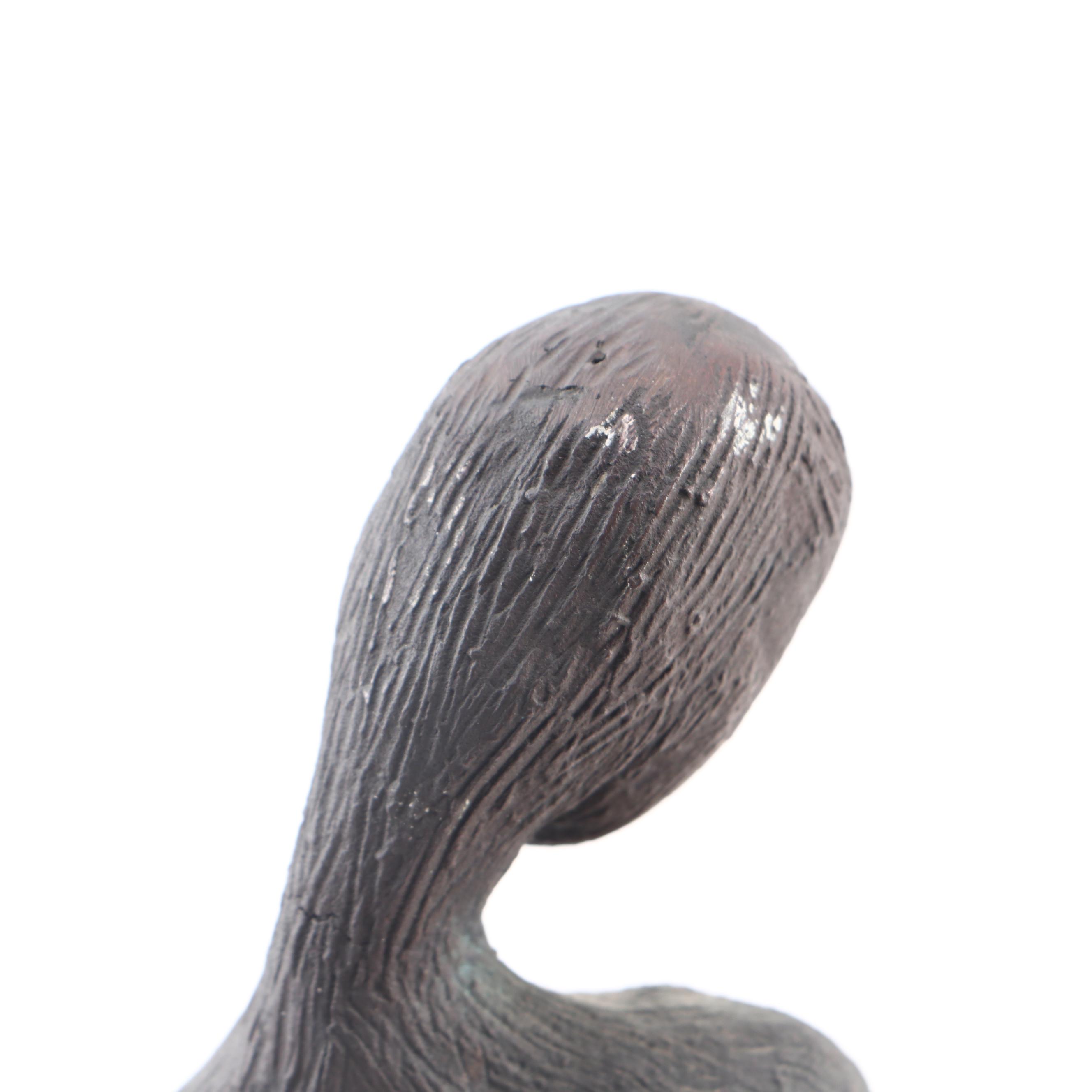 Giulio Sforza Modern Bronze Sculpture of Female Figure