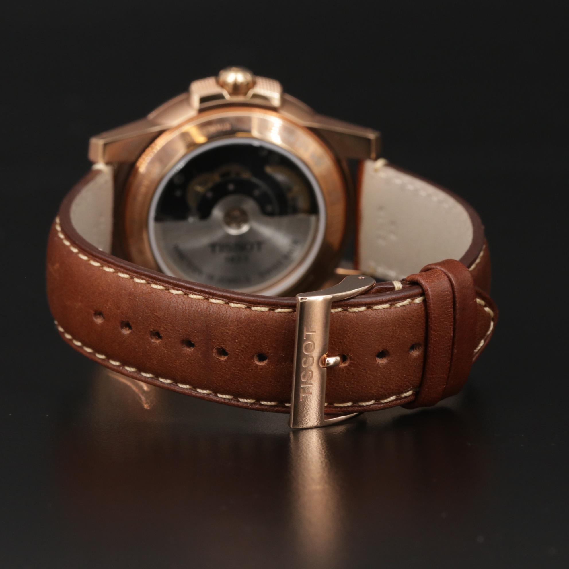 Tissot Gentleman Swissmatic Rose Gold Tone Automatic Watch