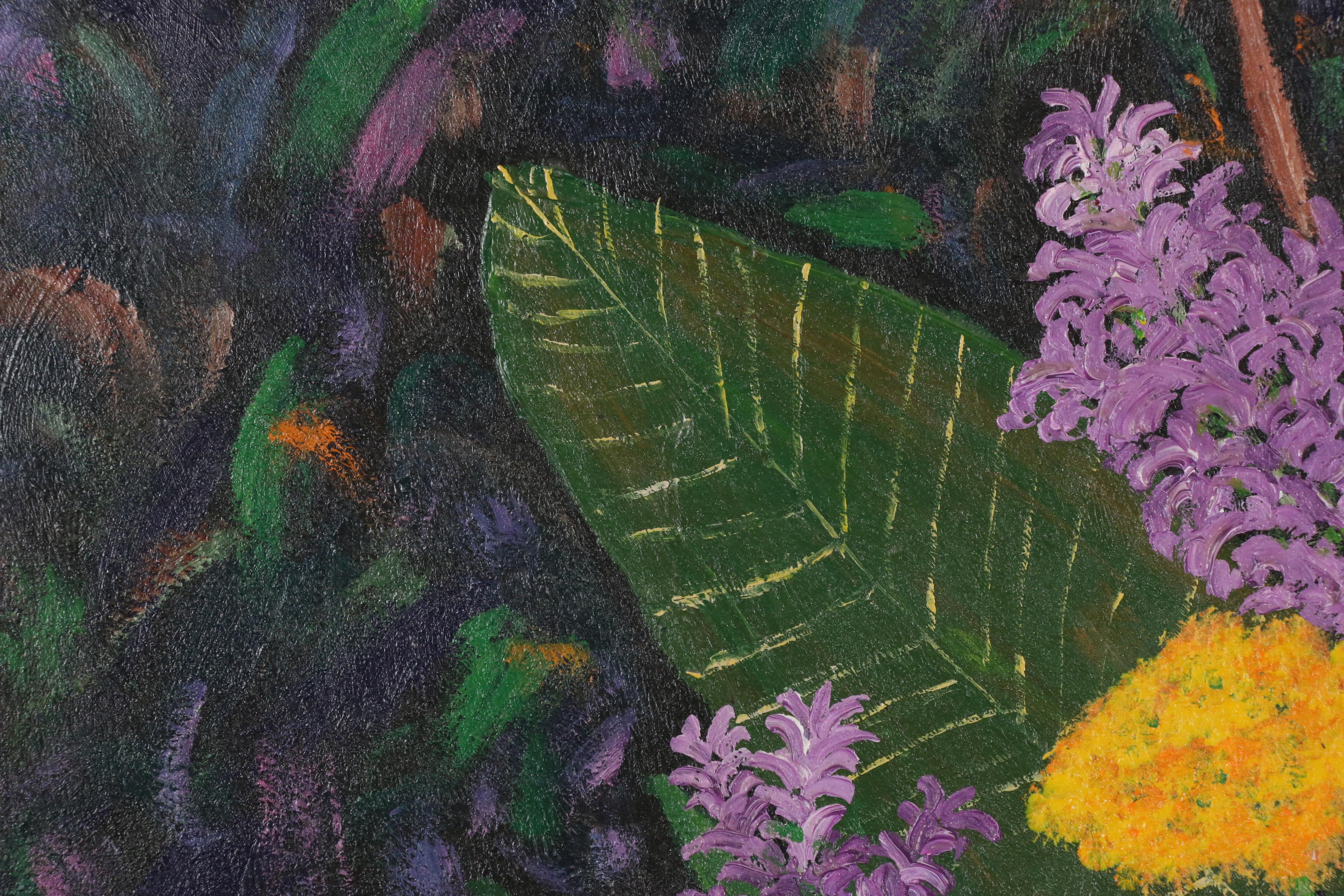 Paul N. Craycraft Jr. Acrylic Painting "Island Splendor", 1991