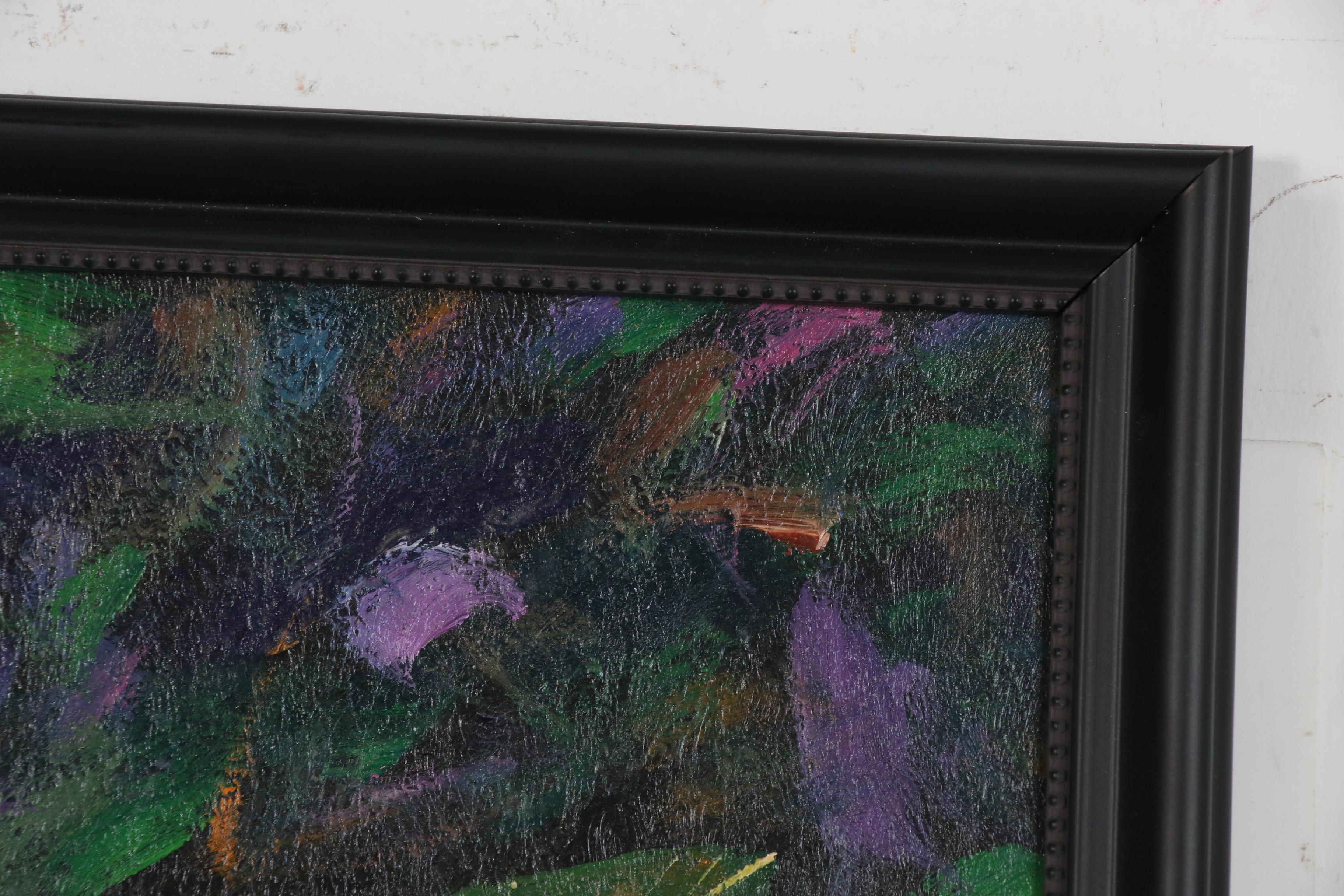 Paul N. Craycraft Jr. Acrylic Painting "Island Splendor", 1991