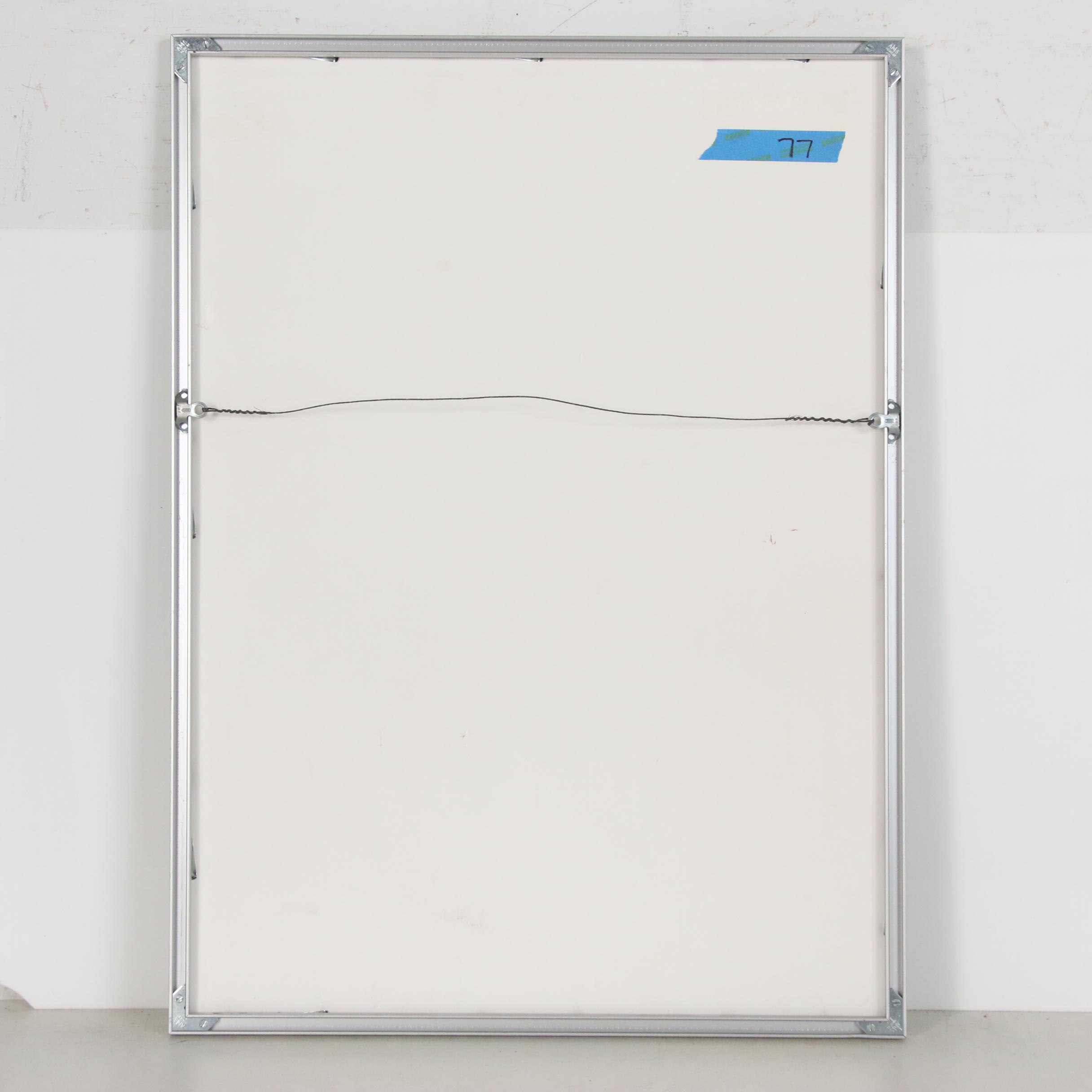 David Bromley Embellished Serigraph "Young Artist Vertical"