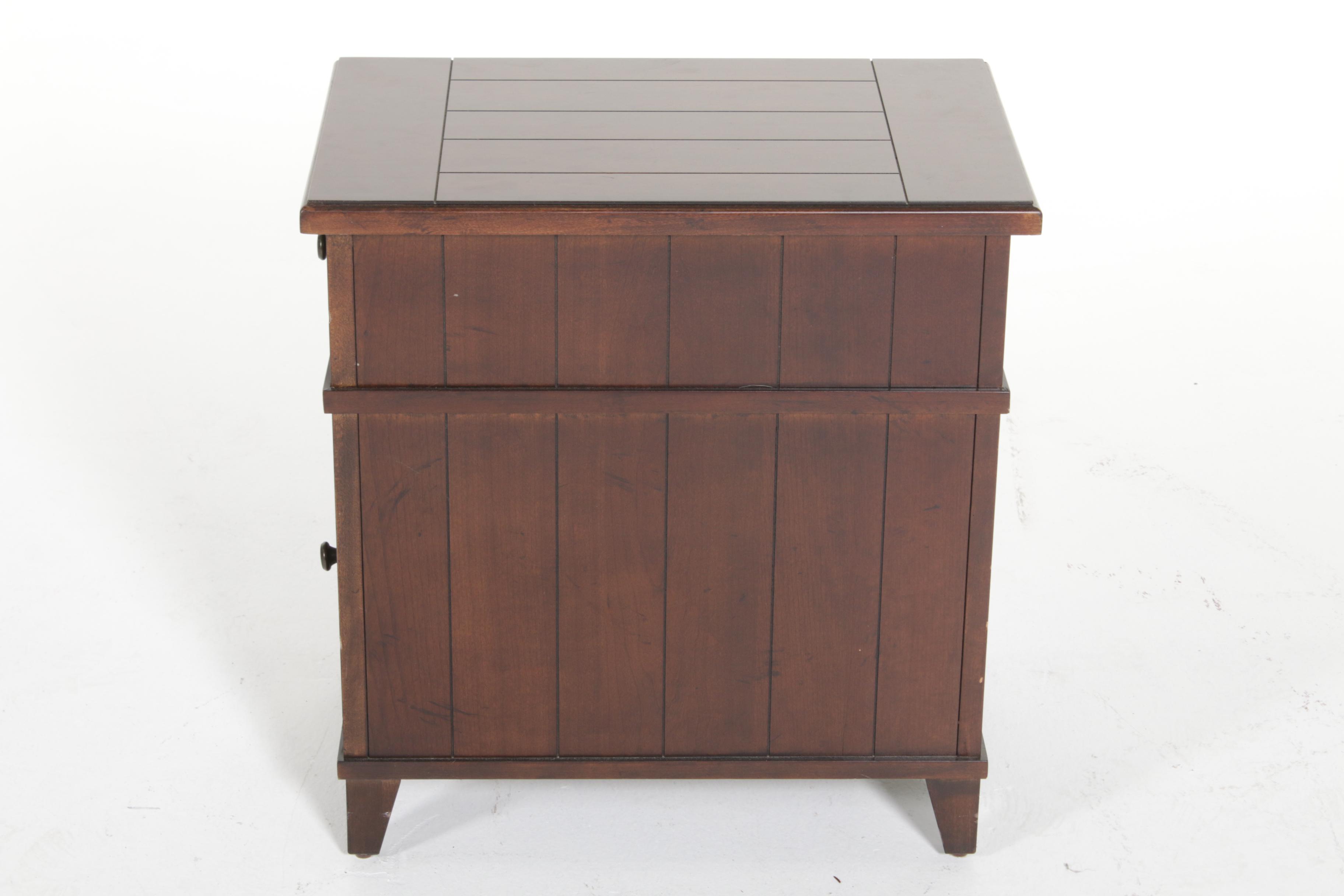 Universal Broadmoore Furniture Side Table with Outlets