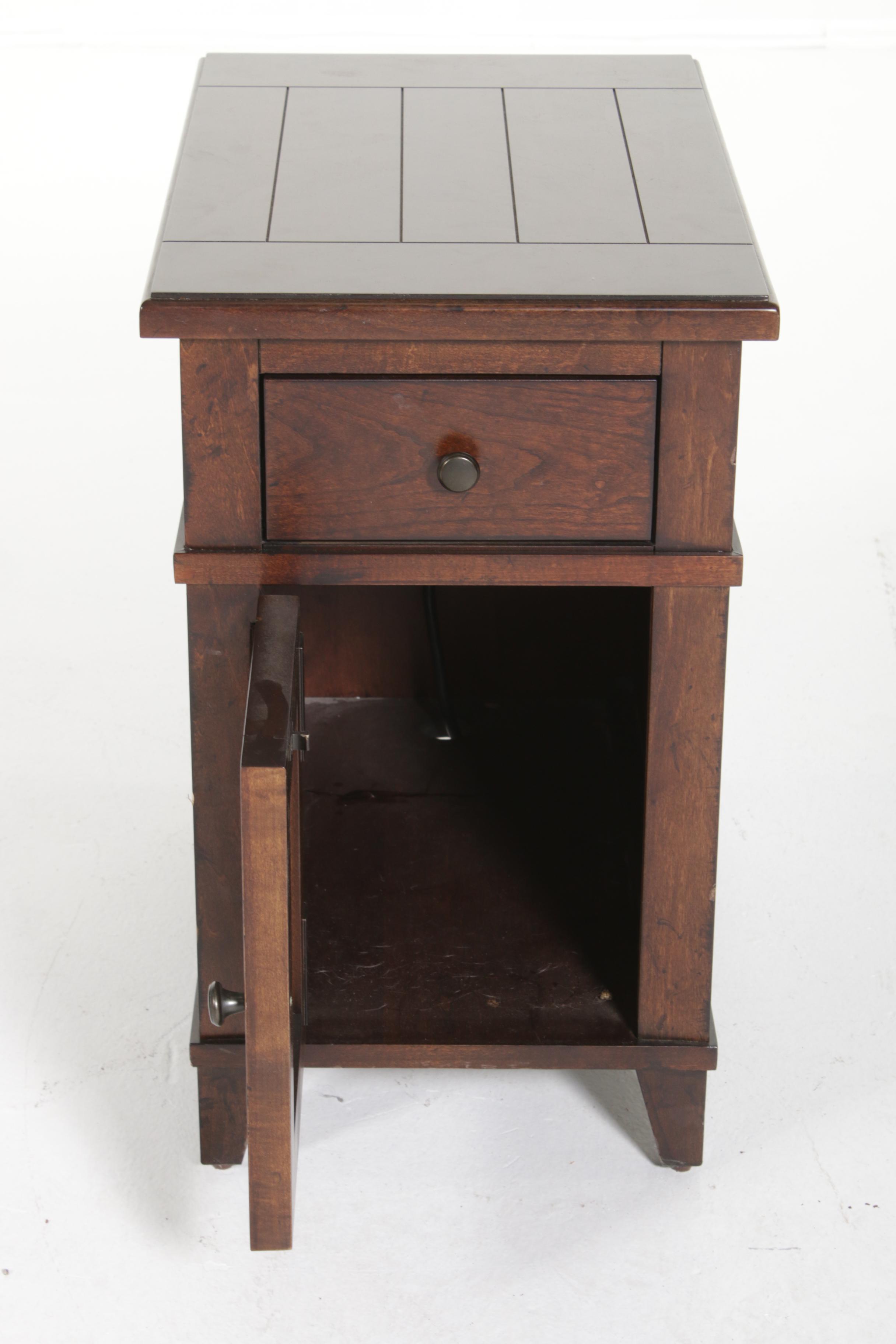 Universal Broadmoore Furniture Side Table with Outlets