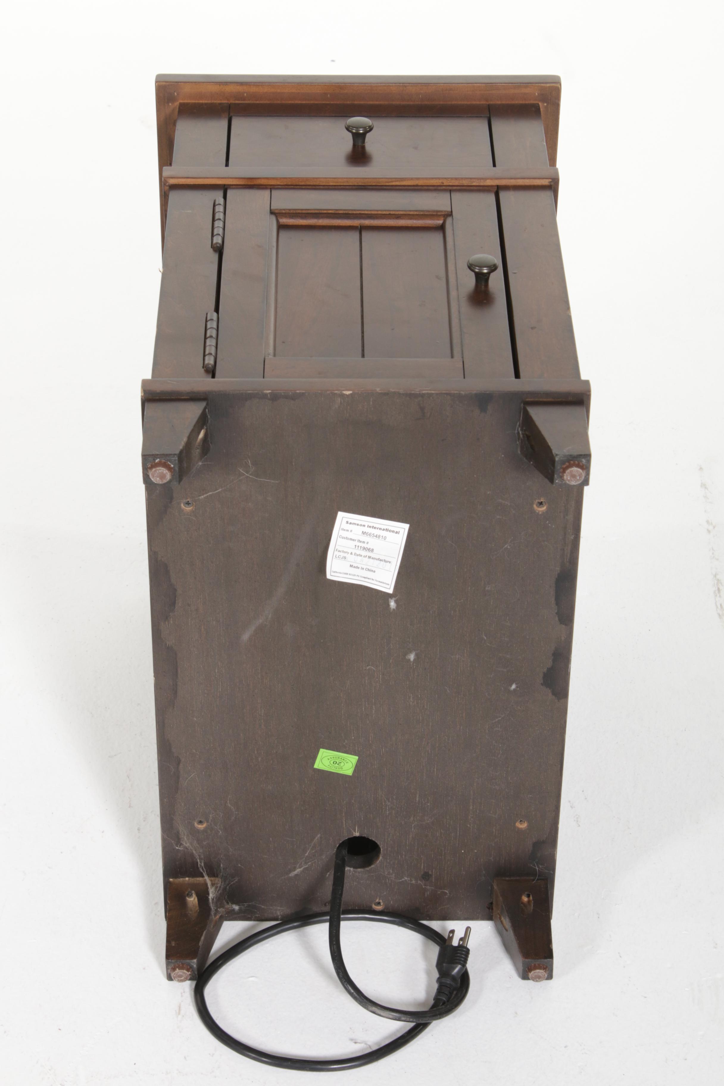 Universal Broadmoore Furniture Side Table with Outlets