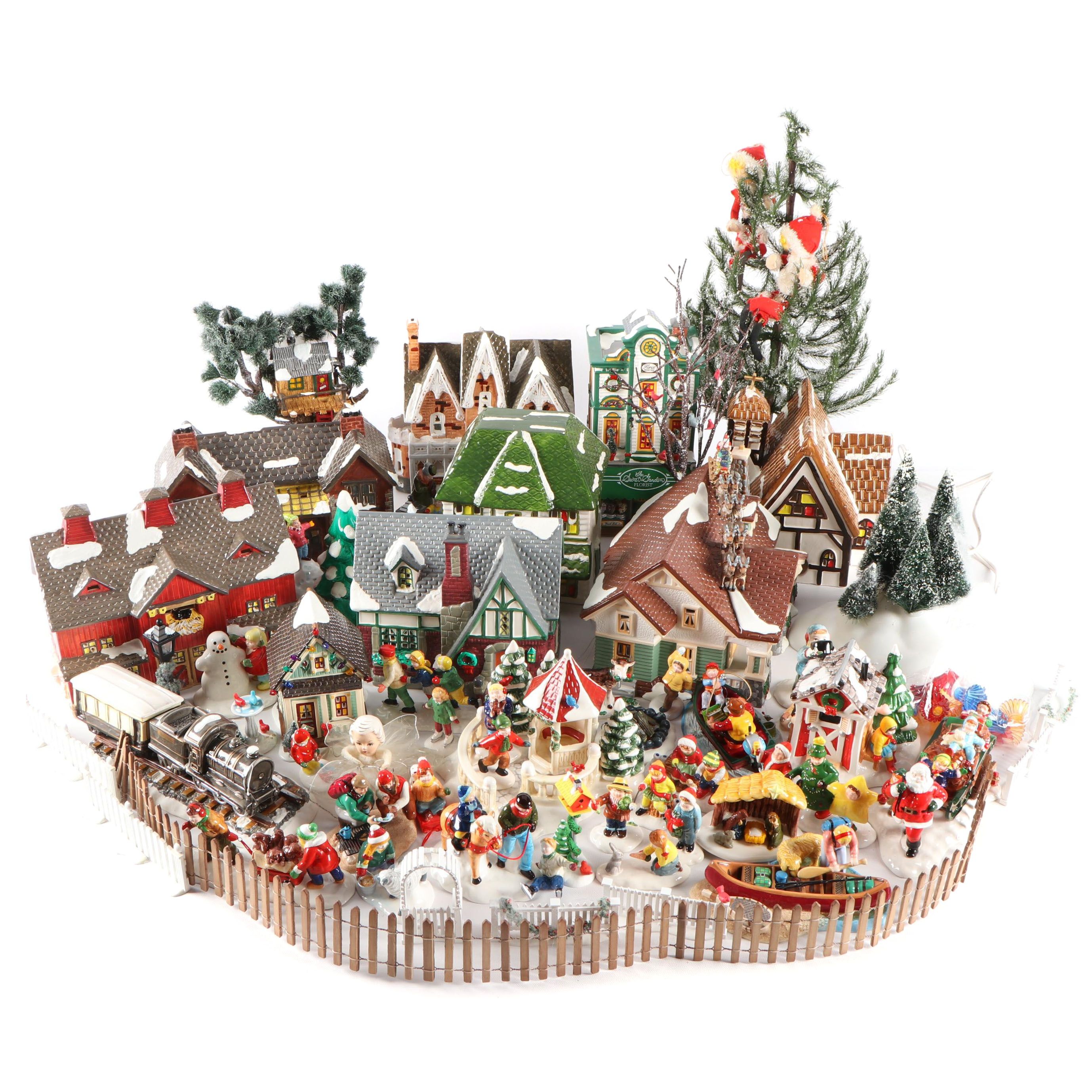 Department 56 "Snow Village" Houses and Accessories and Other Christmas Decor