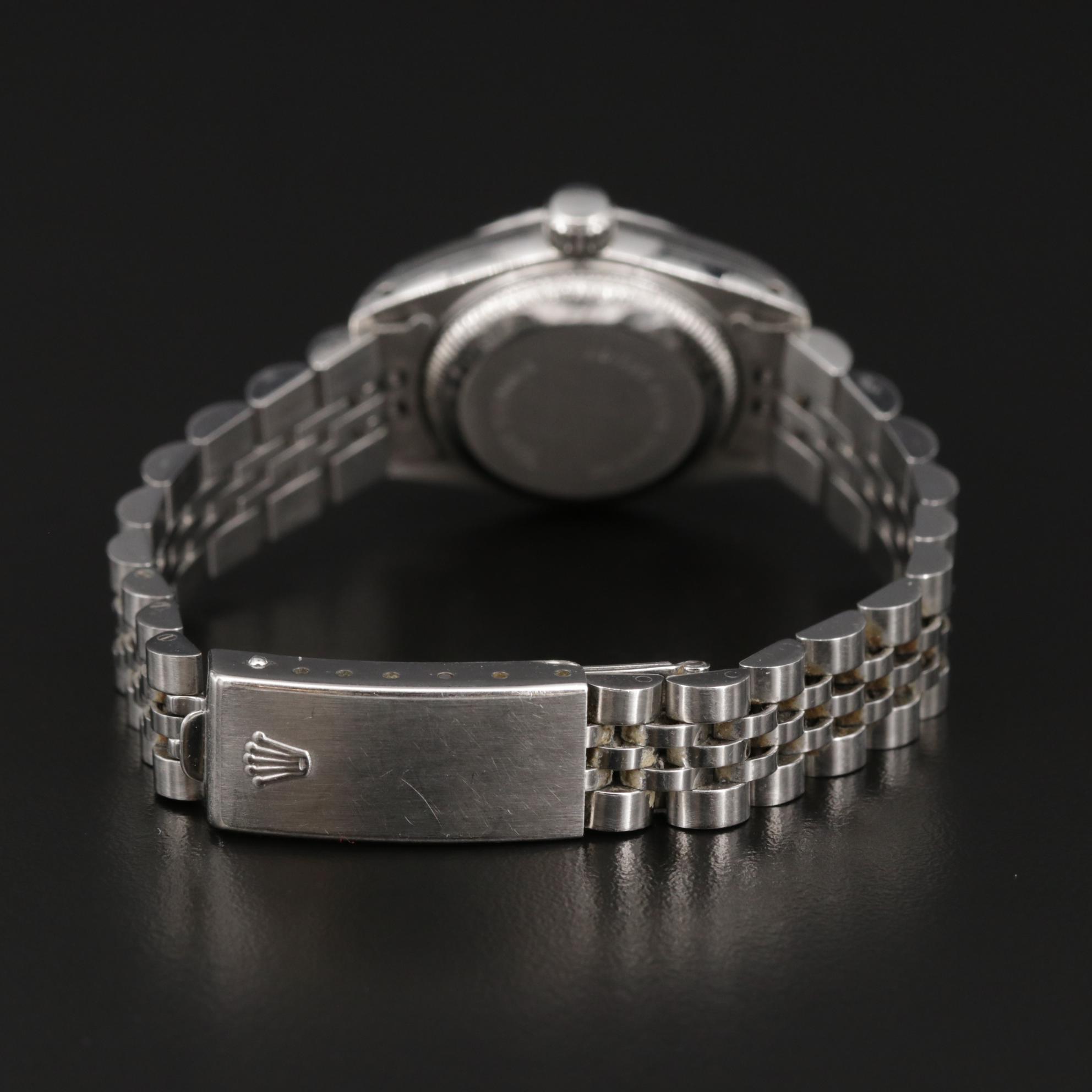 1991 Rolex Date 69240 Stainless Steel Automatic Watch