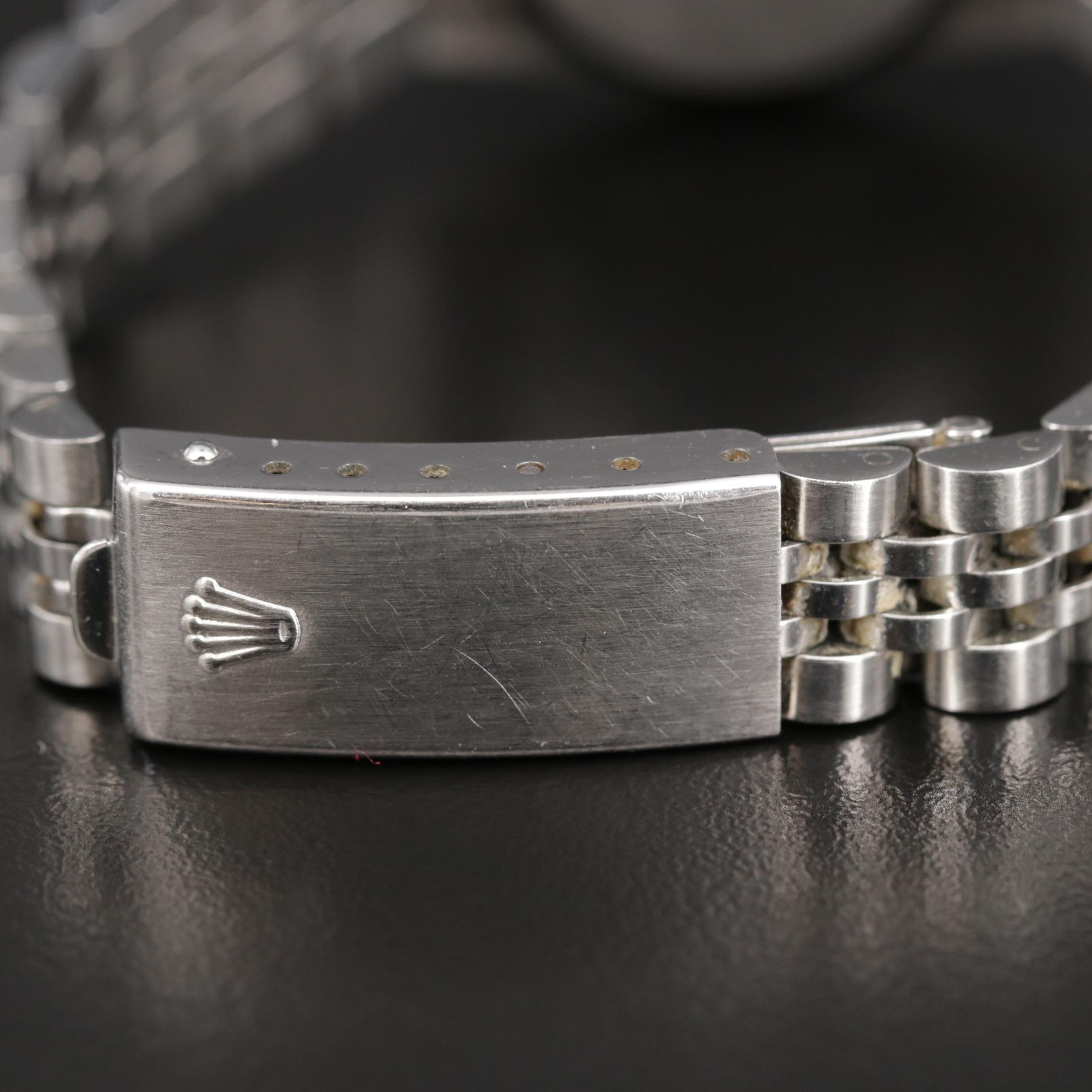 1991 Rolex Date 69240 Stainless Steel Automatic Watch