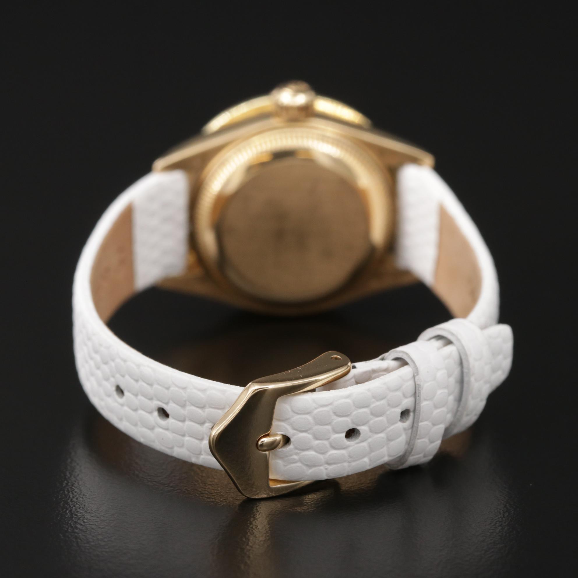 1993 Rolex Datejust 18K Gold and 1.02 CTW Diamonds Automatic Watch