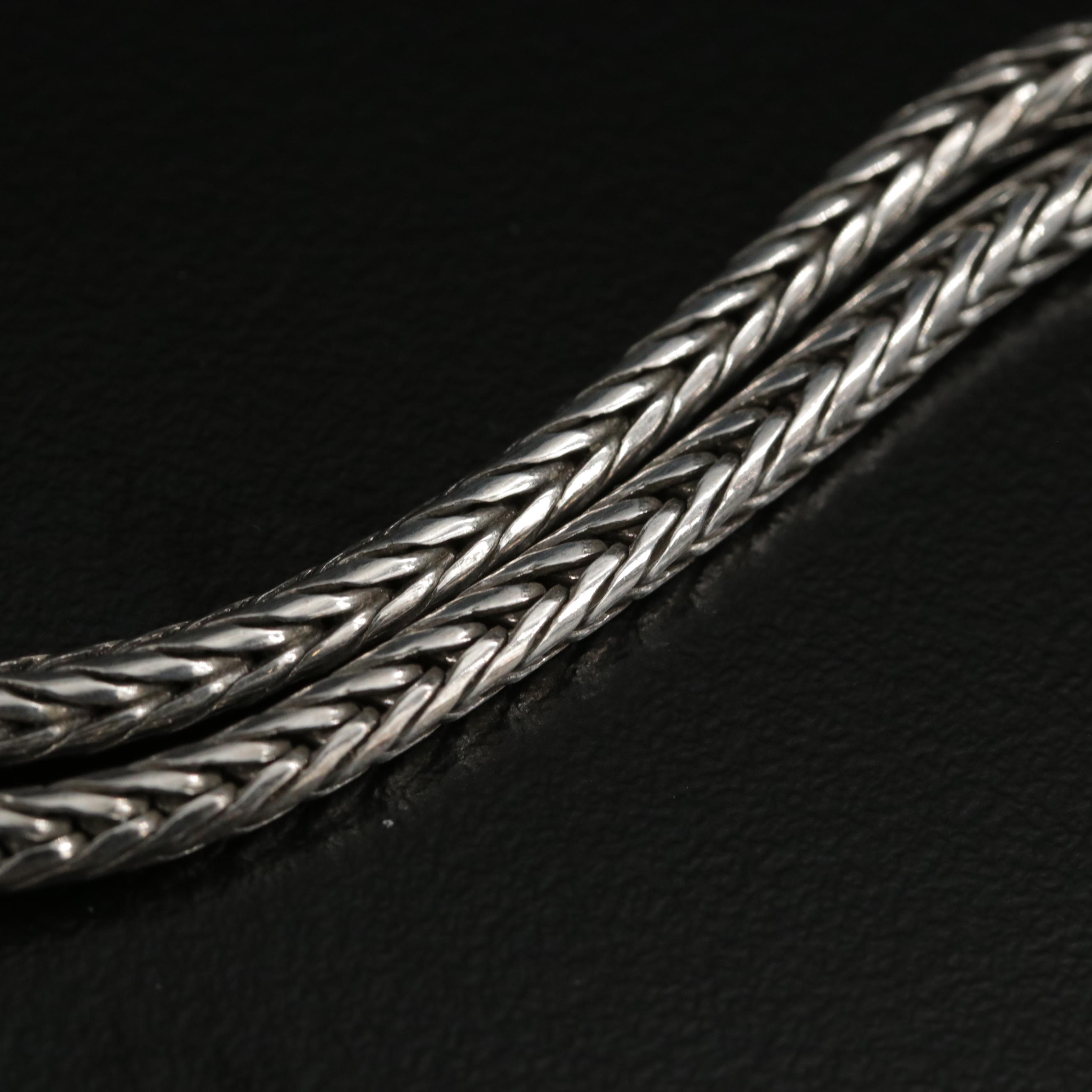 Judith Ripka Sterling Silver Pearl and Sapphire Maltese Cross Necklace