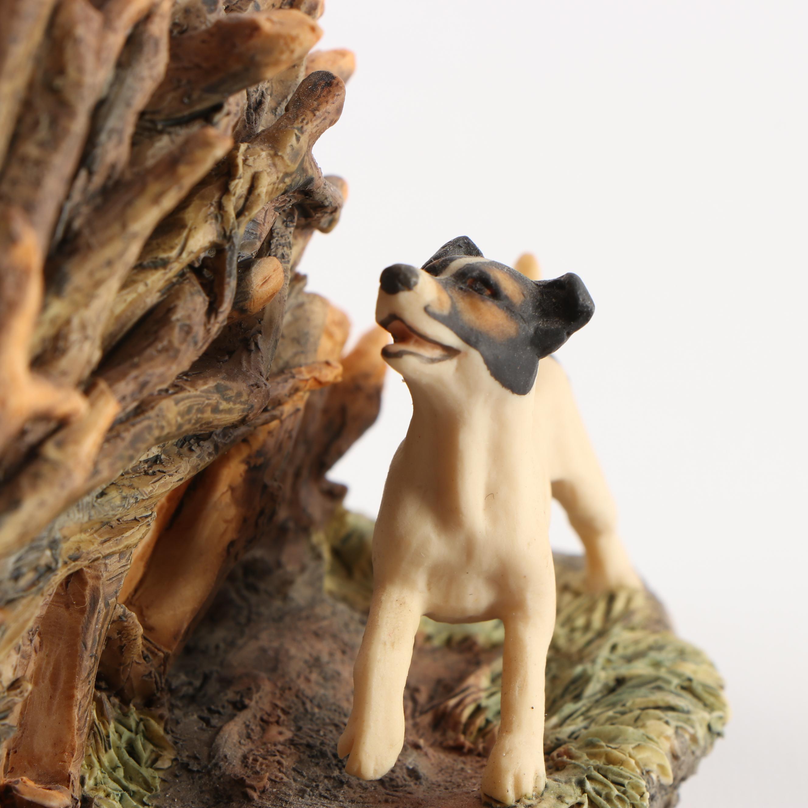 Scottish Border Fine Arts James Herriot Resin Figurine, Late 20th Century